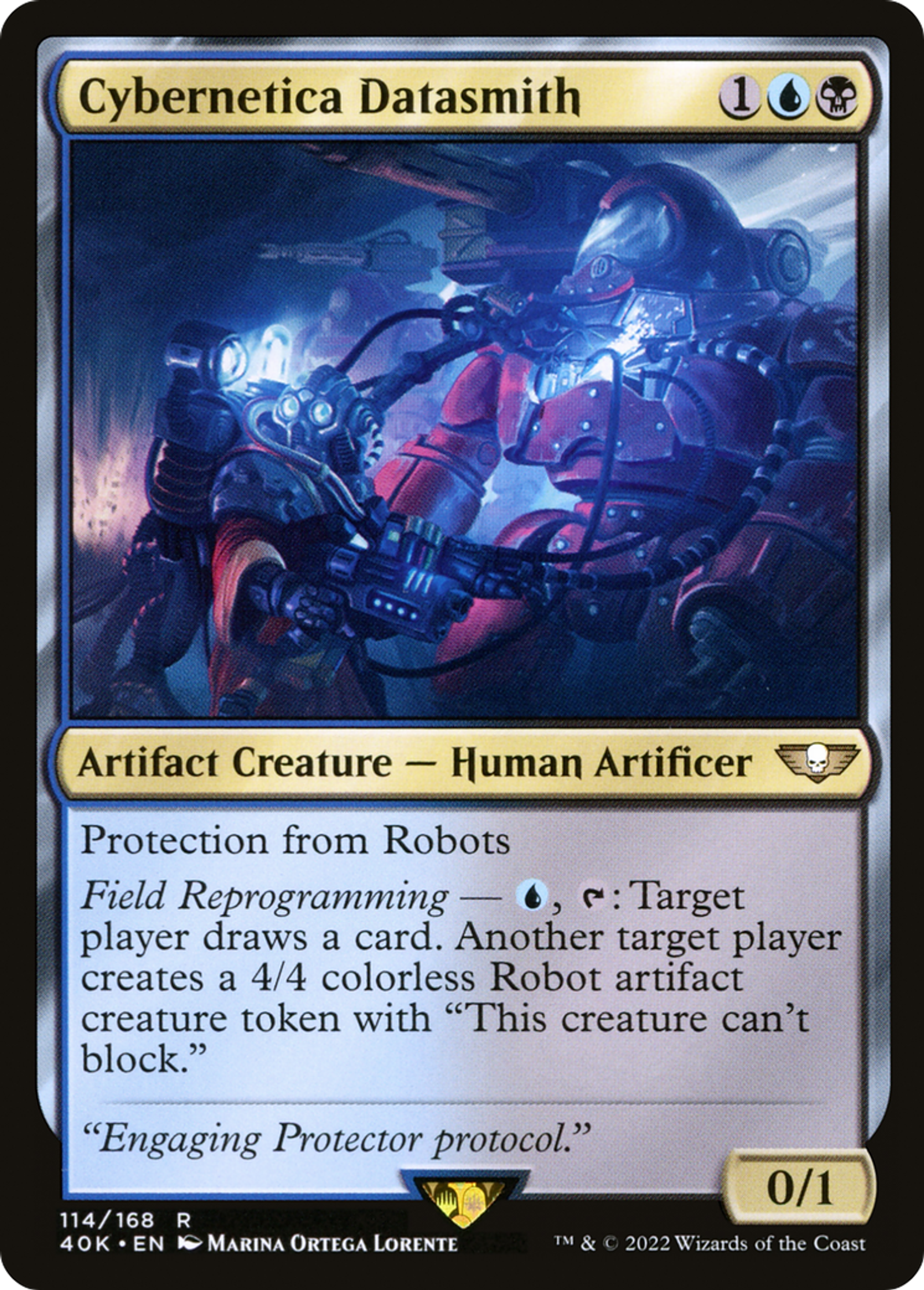 Cybernetica Datasmith — Warhammer 40,000 Commander — Magic: The Gathering