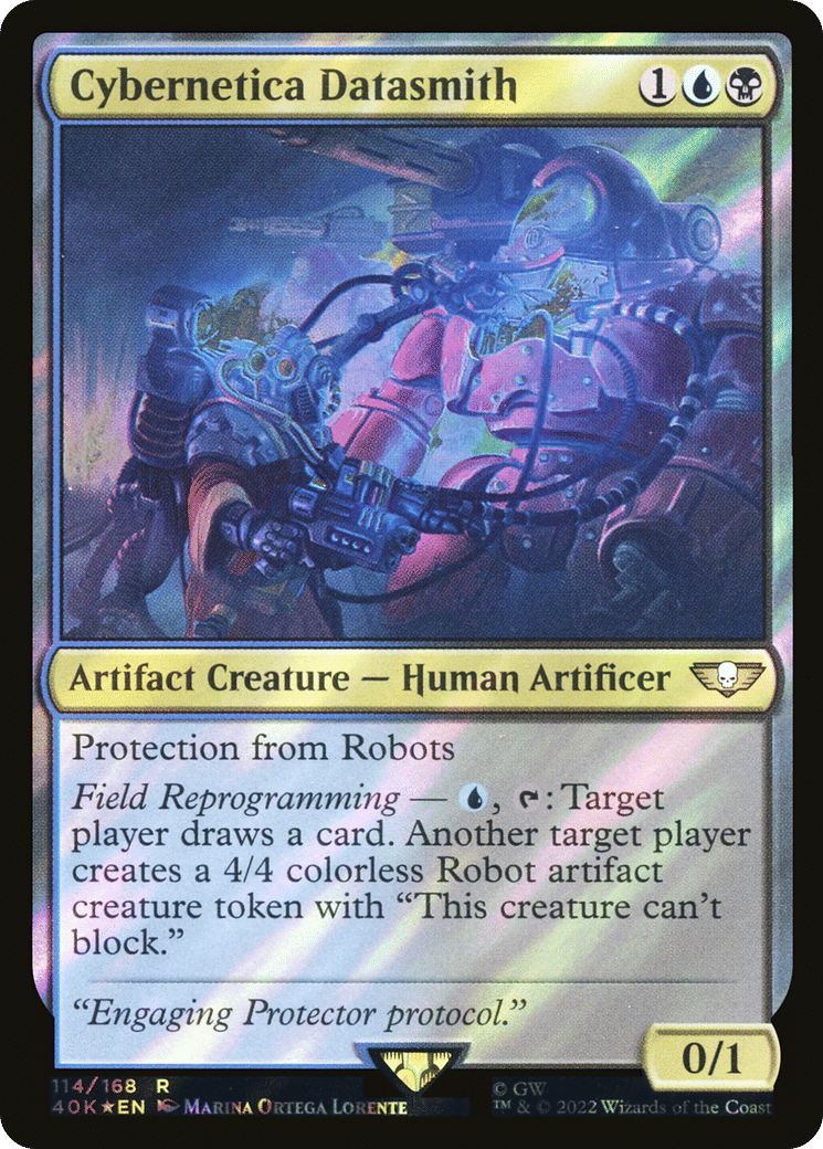 Cybernetica Datasmith — Warhammer 40,000 Commander — Magic: The Gathering