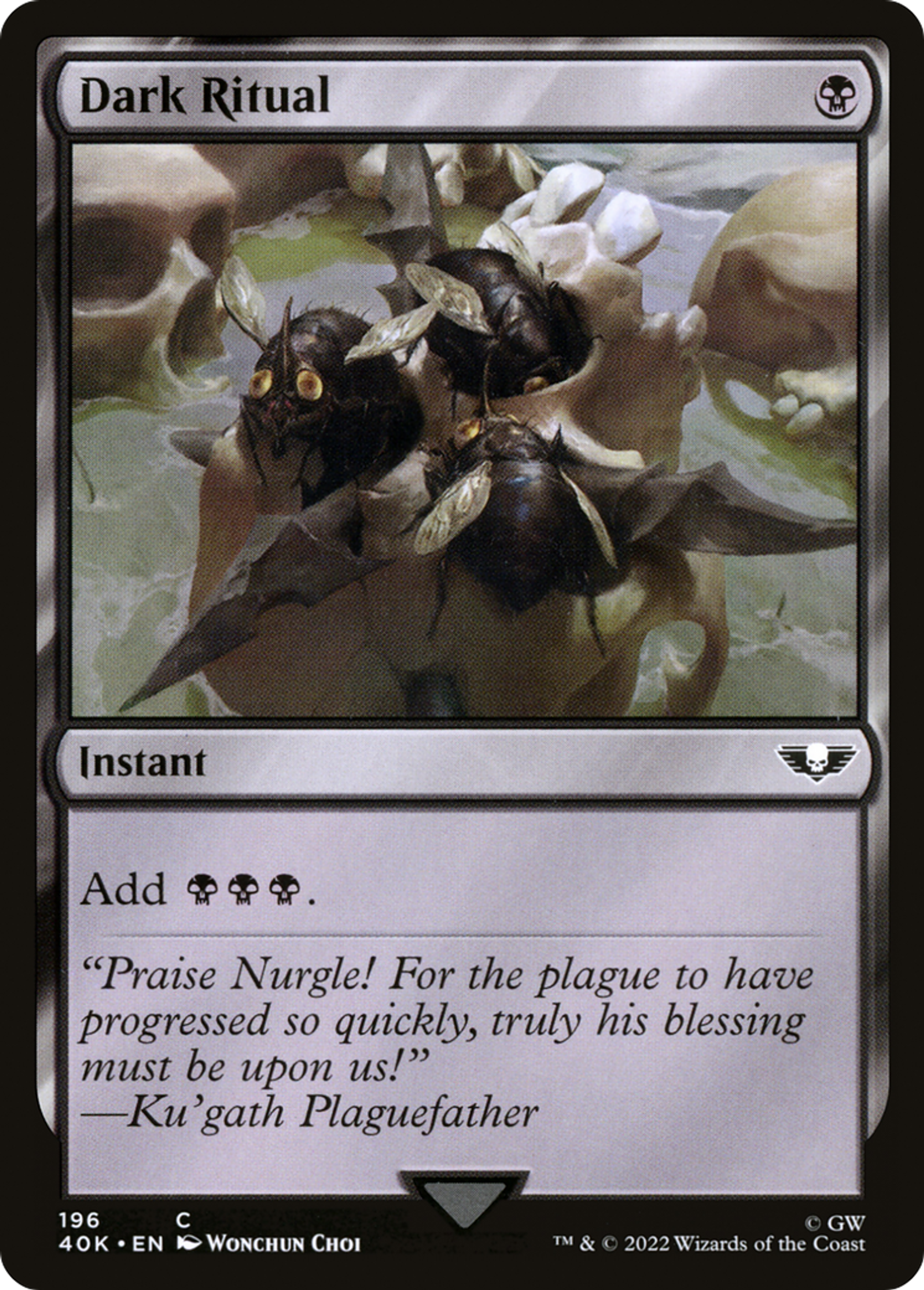 Dark Ritual — Warhammer 40,000 Commander — Magic: The Gathering