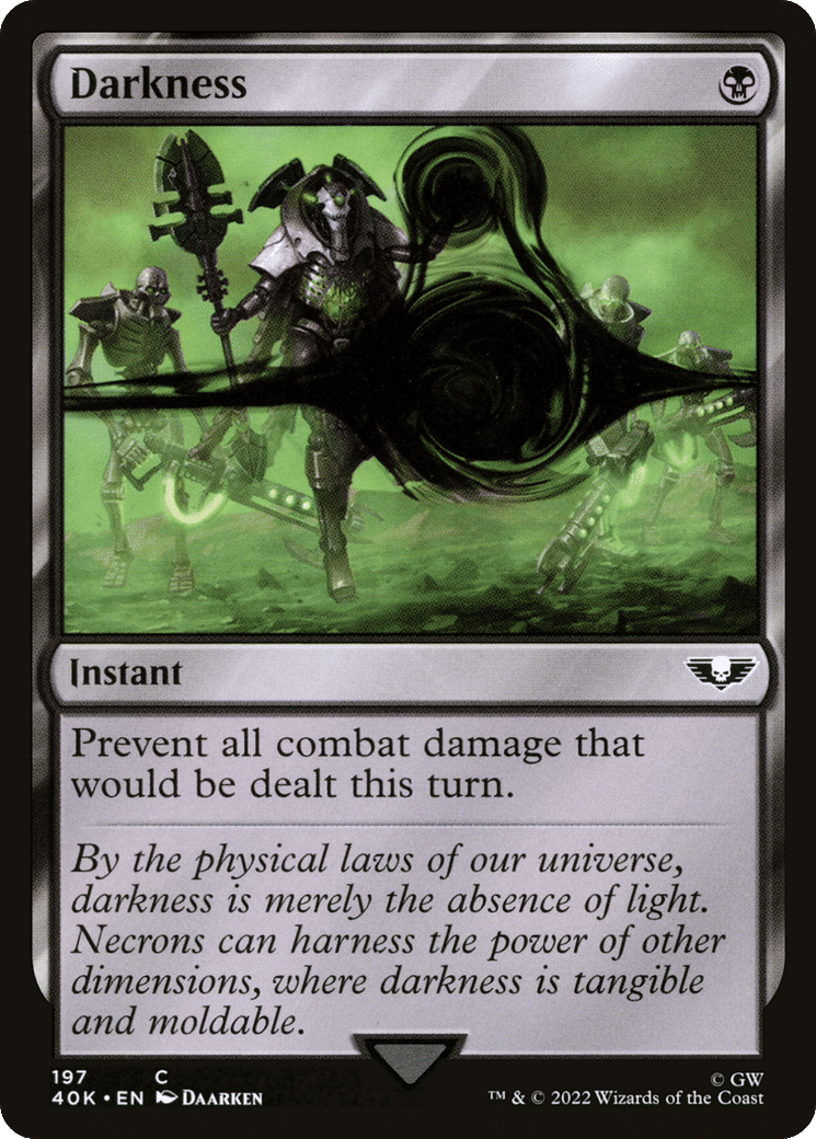 Darkness — Warhammer 40,000 Commander — Magic: The Gathering