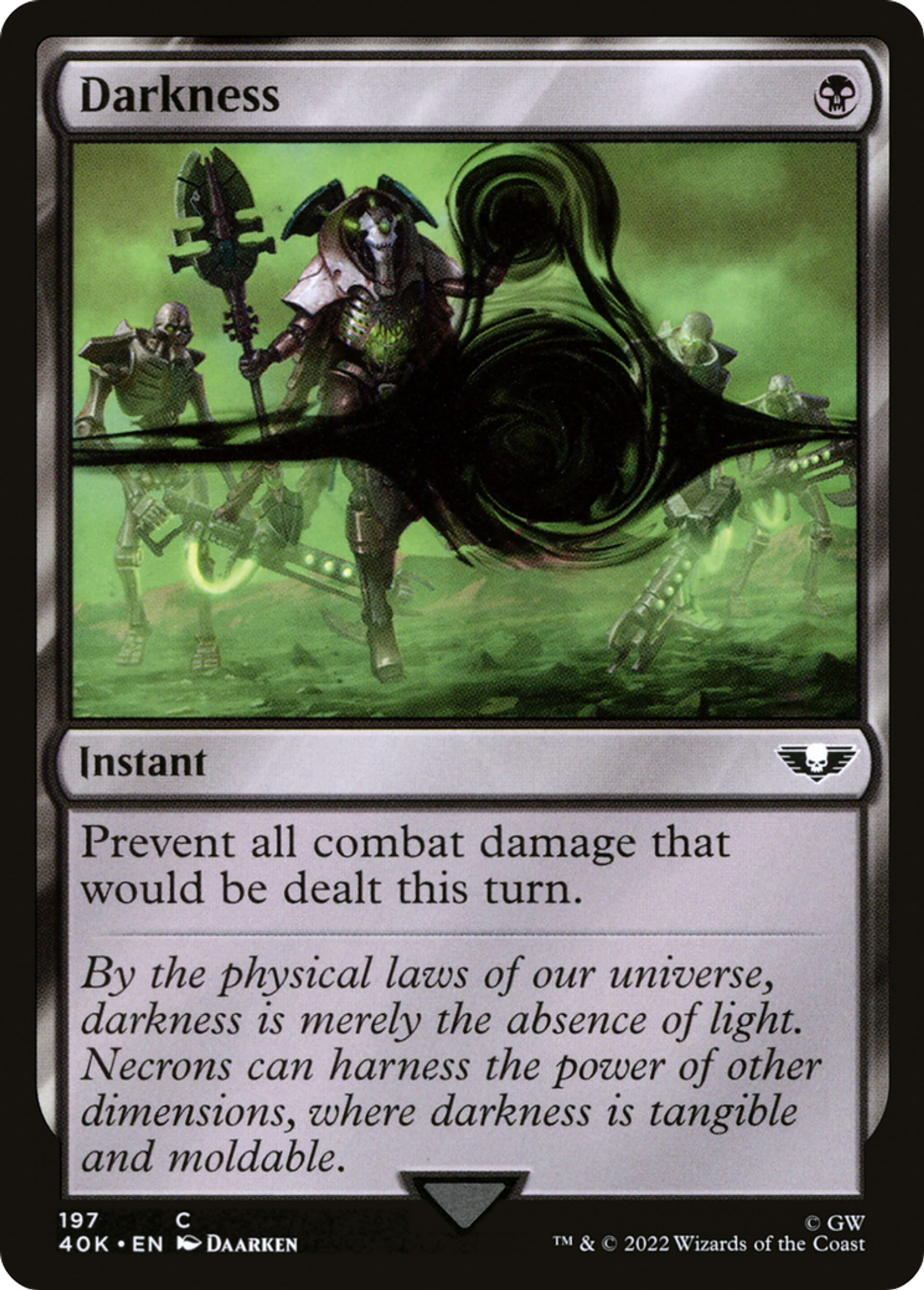 Darkness — Warhammer 40,000 Commander — Magic: The Gathering