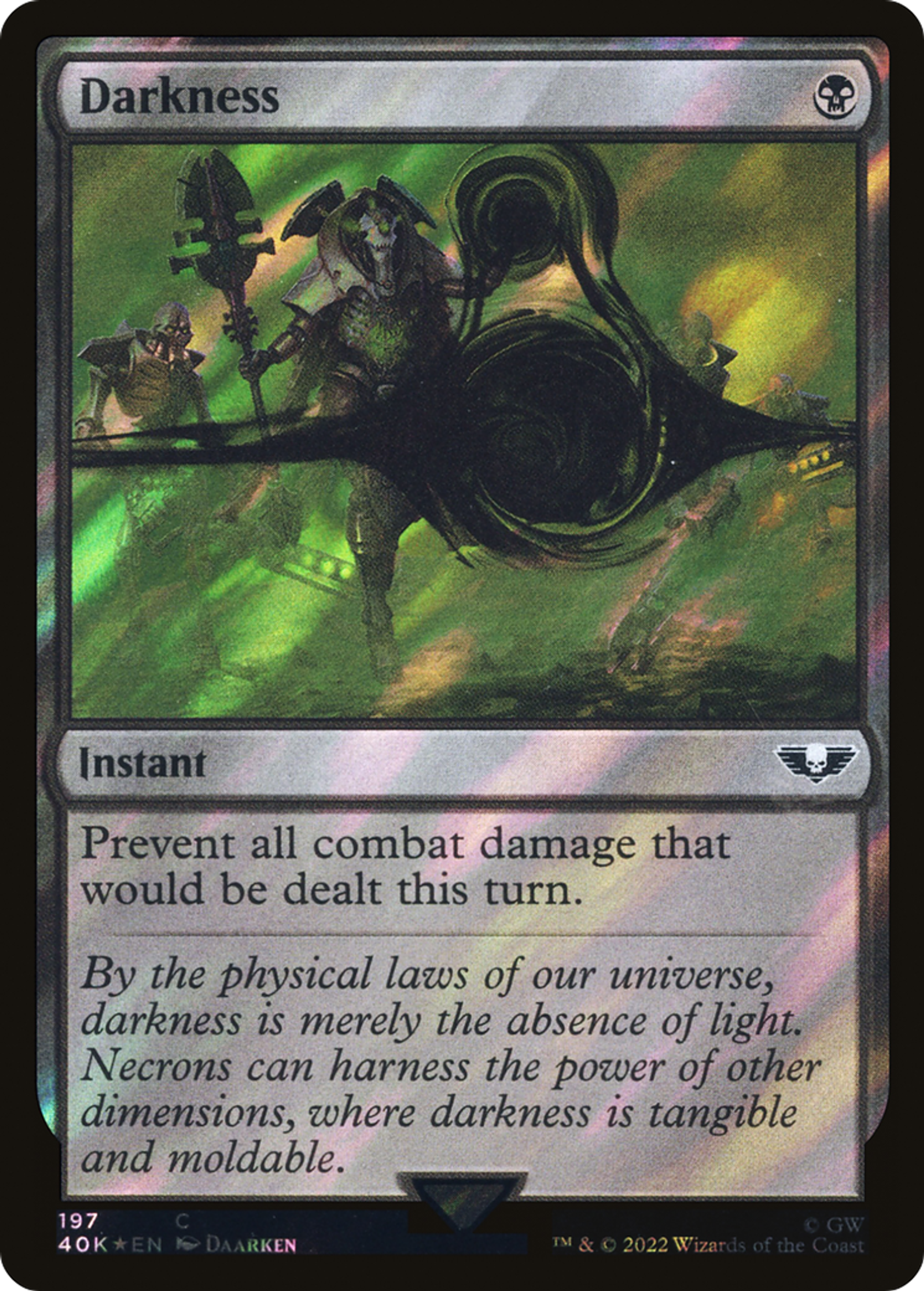 Darkness — Warhammer 40,000 Commander — Magic: The Gathering