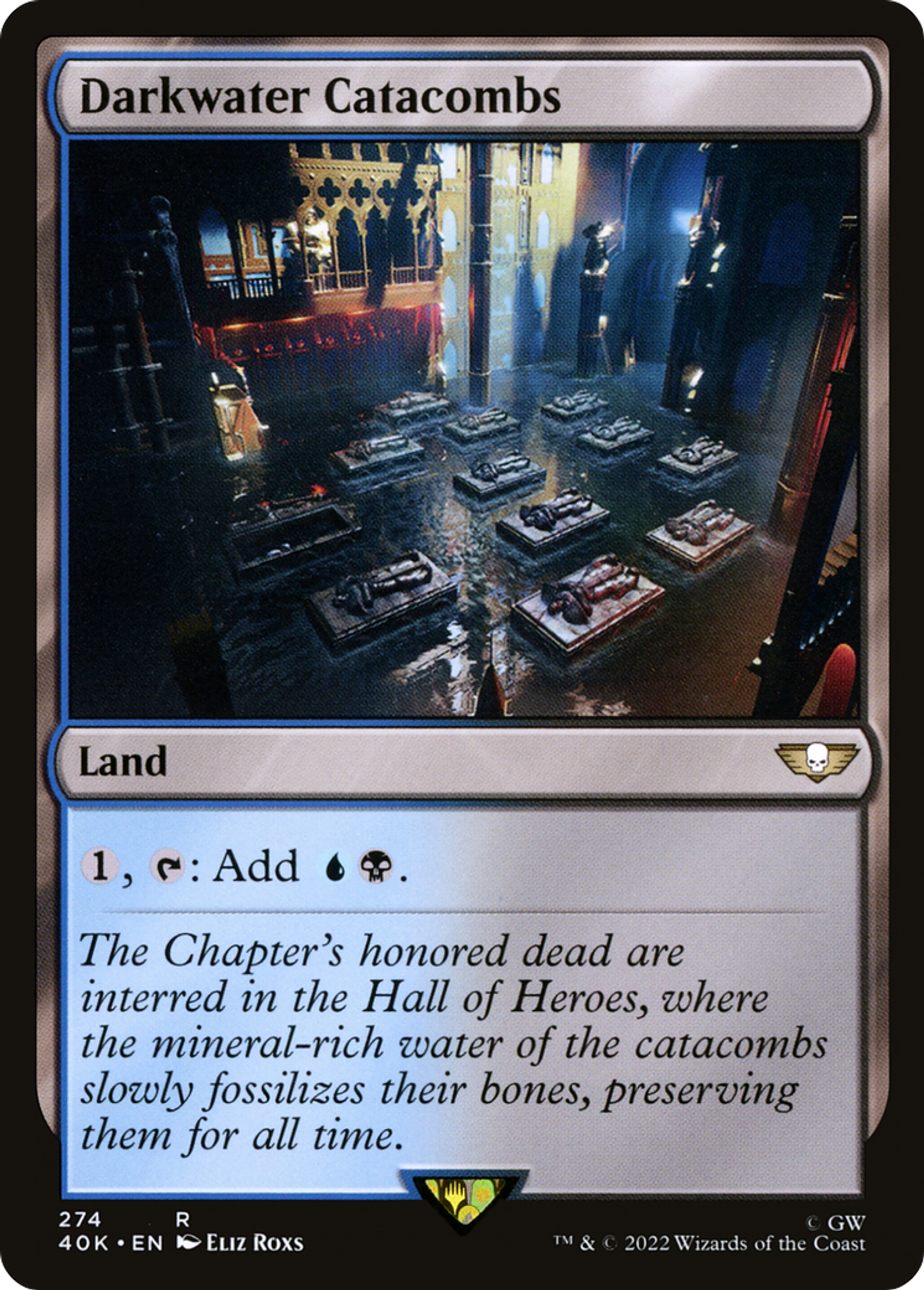 Catacombes de Sombreau — Warhammer 40,000 Commander — Magic: The Gathering
