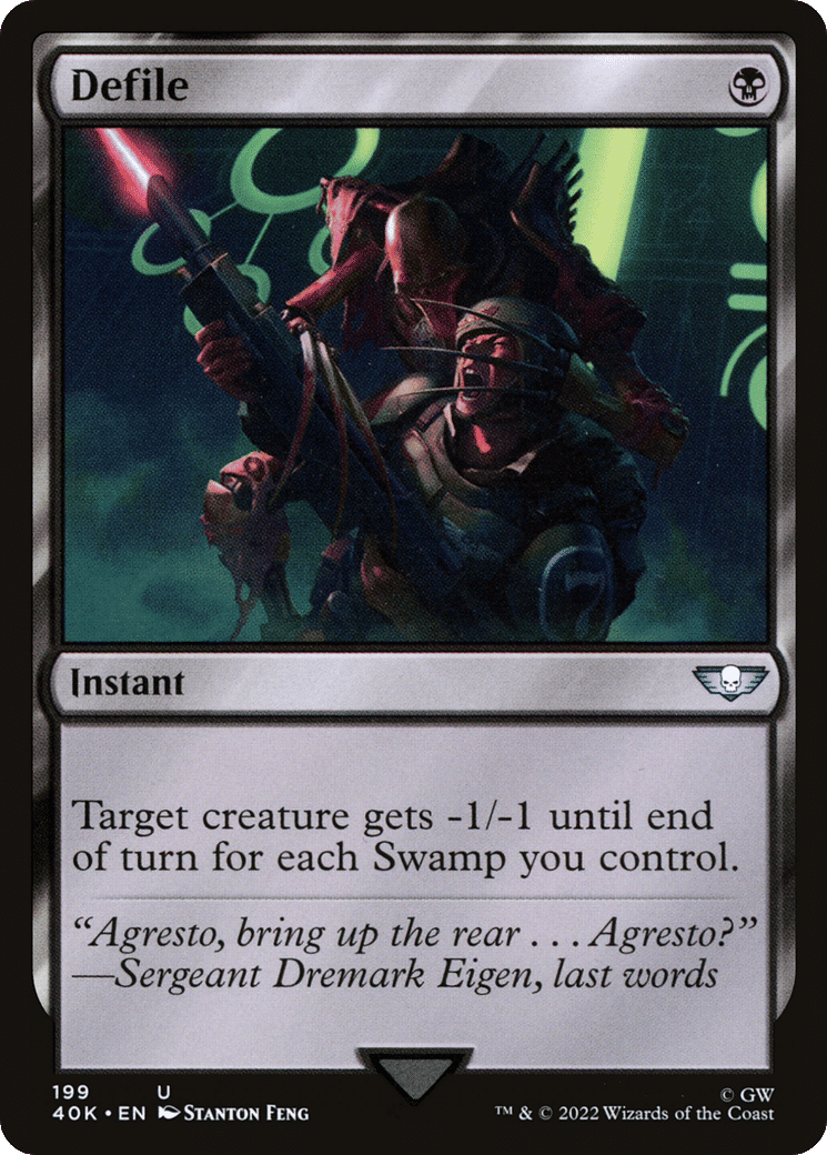 Defile — Warhammer 40,000 Commander — Magic: The Gathering
