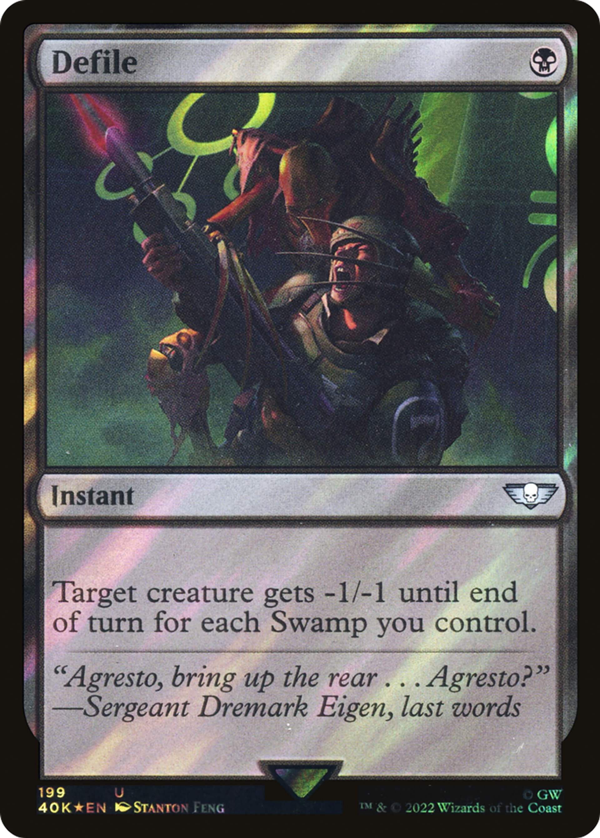 Defile — Warhammer 40,000 Commander — Magic: The Gathering