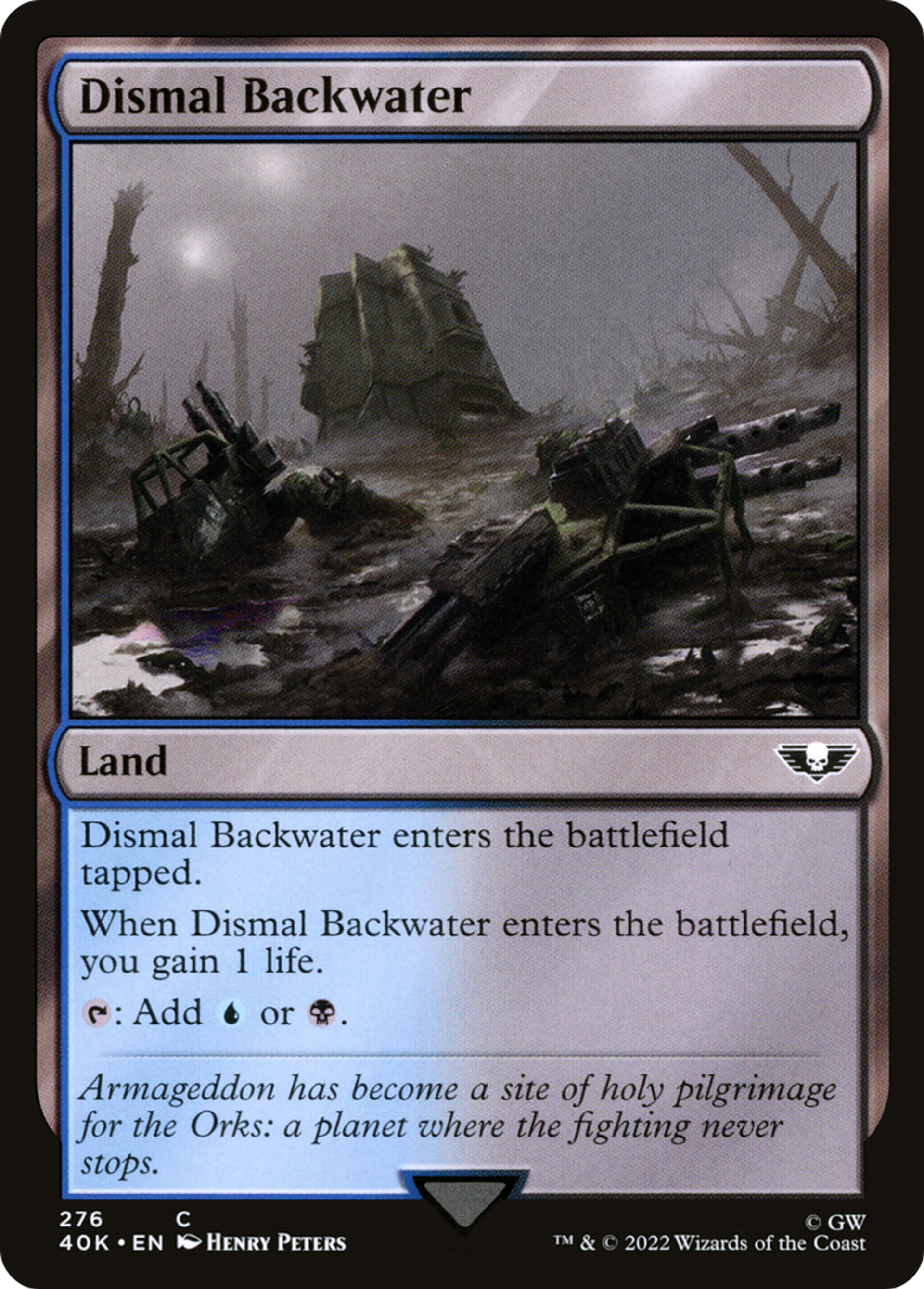 Marigot lugubre — Warhammer 40,000 Commander — Magic: The Gathering