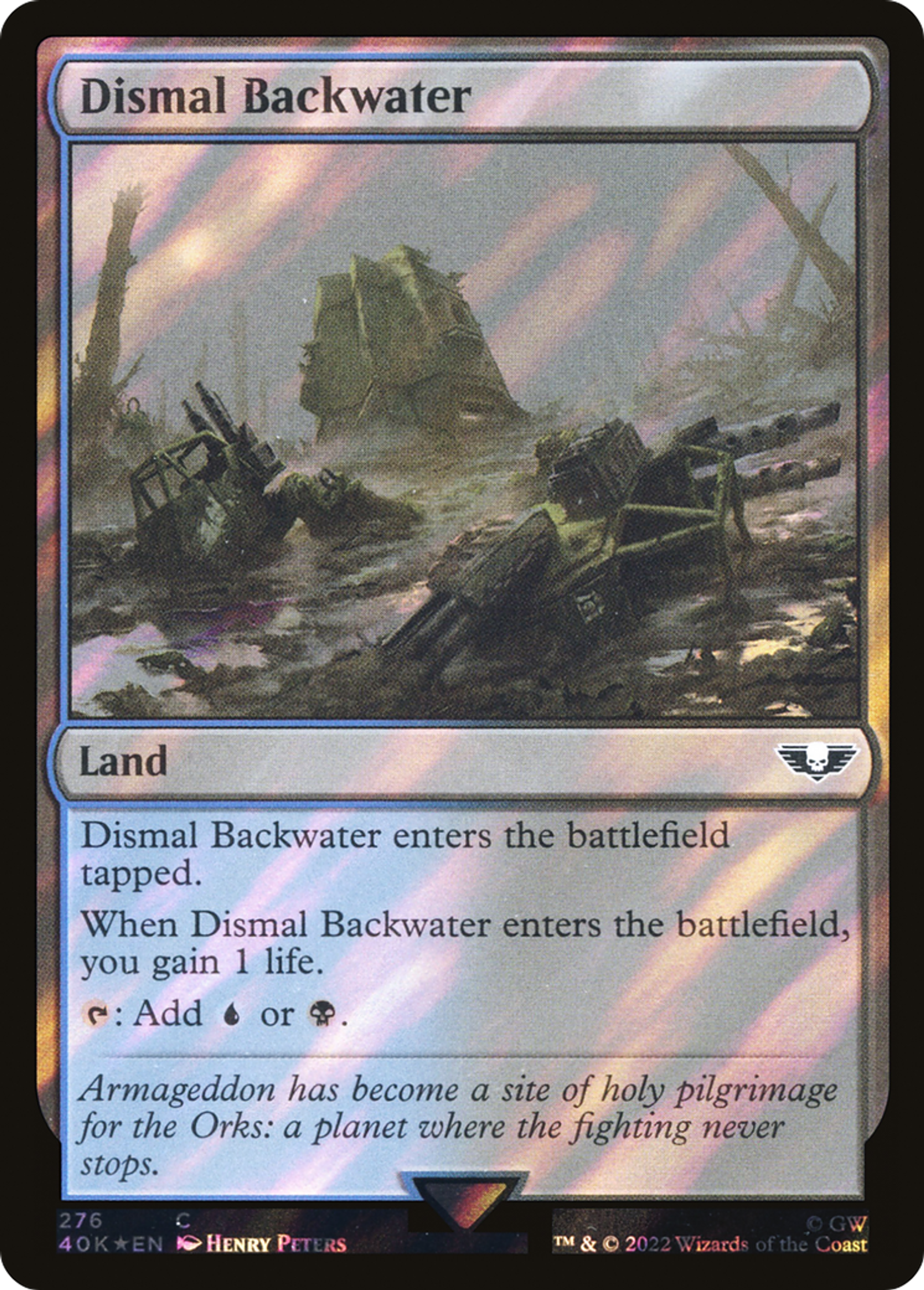 Marigot lugubre — Warhammer 40,000 Commander — Magic: The Gathering