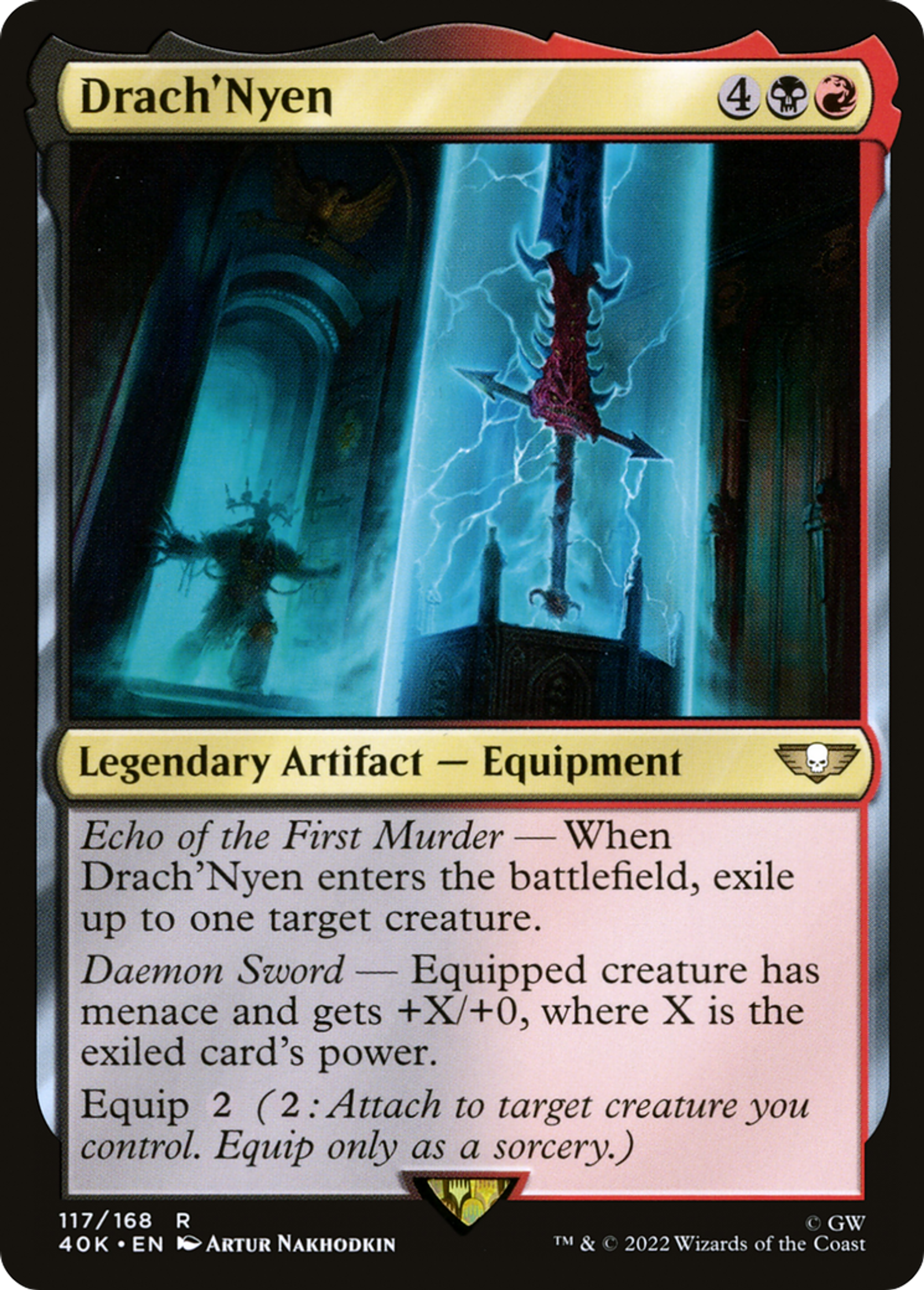 Drach'Nyen — Warhammer 40,000 Commander — Magic: The Gathering
