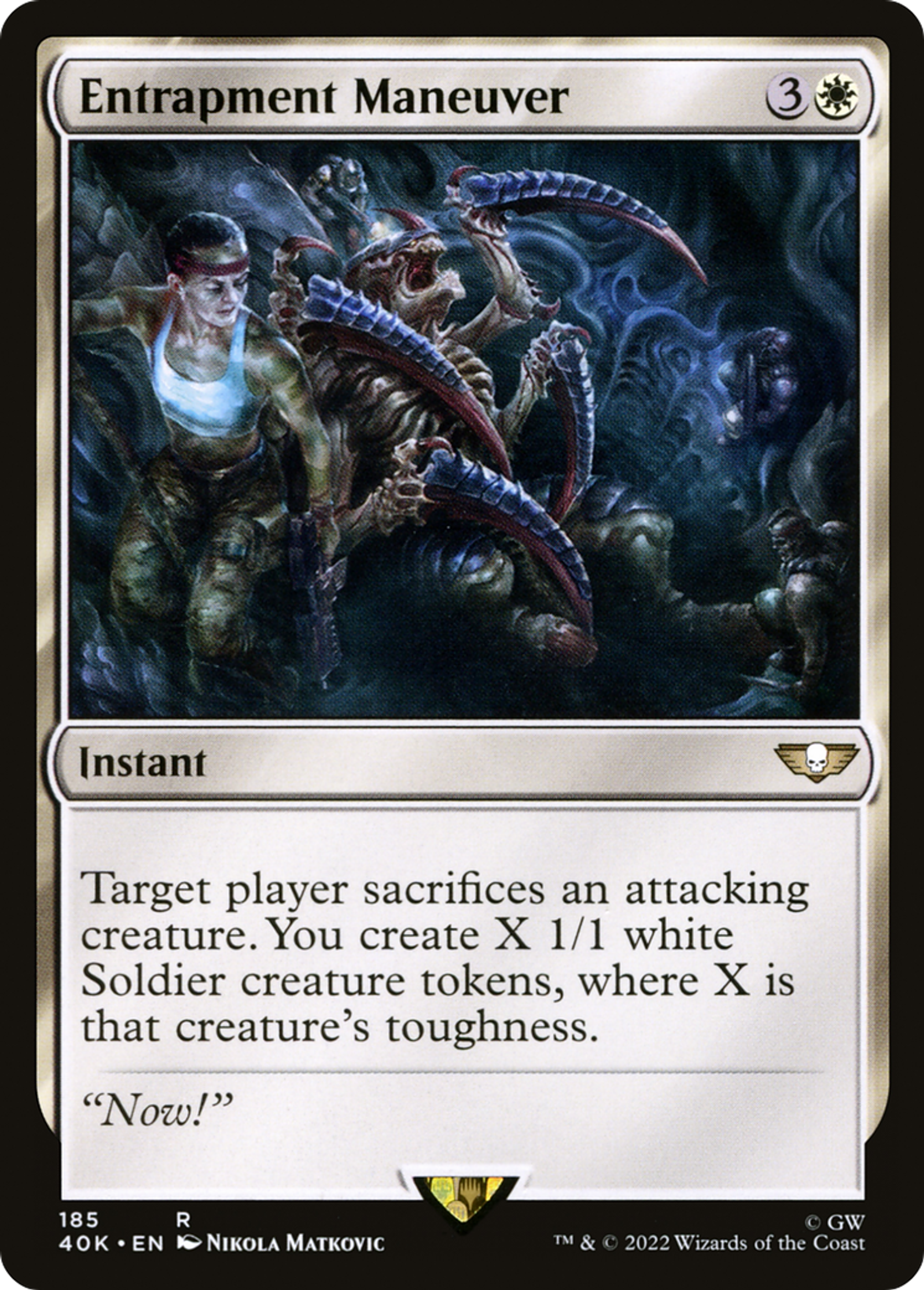 Entrapment Maneuver — Warhammer 40,000 Commander — Magic: The Gathering