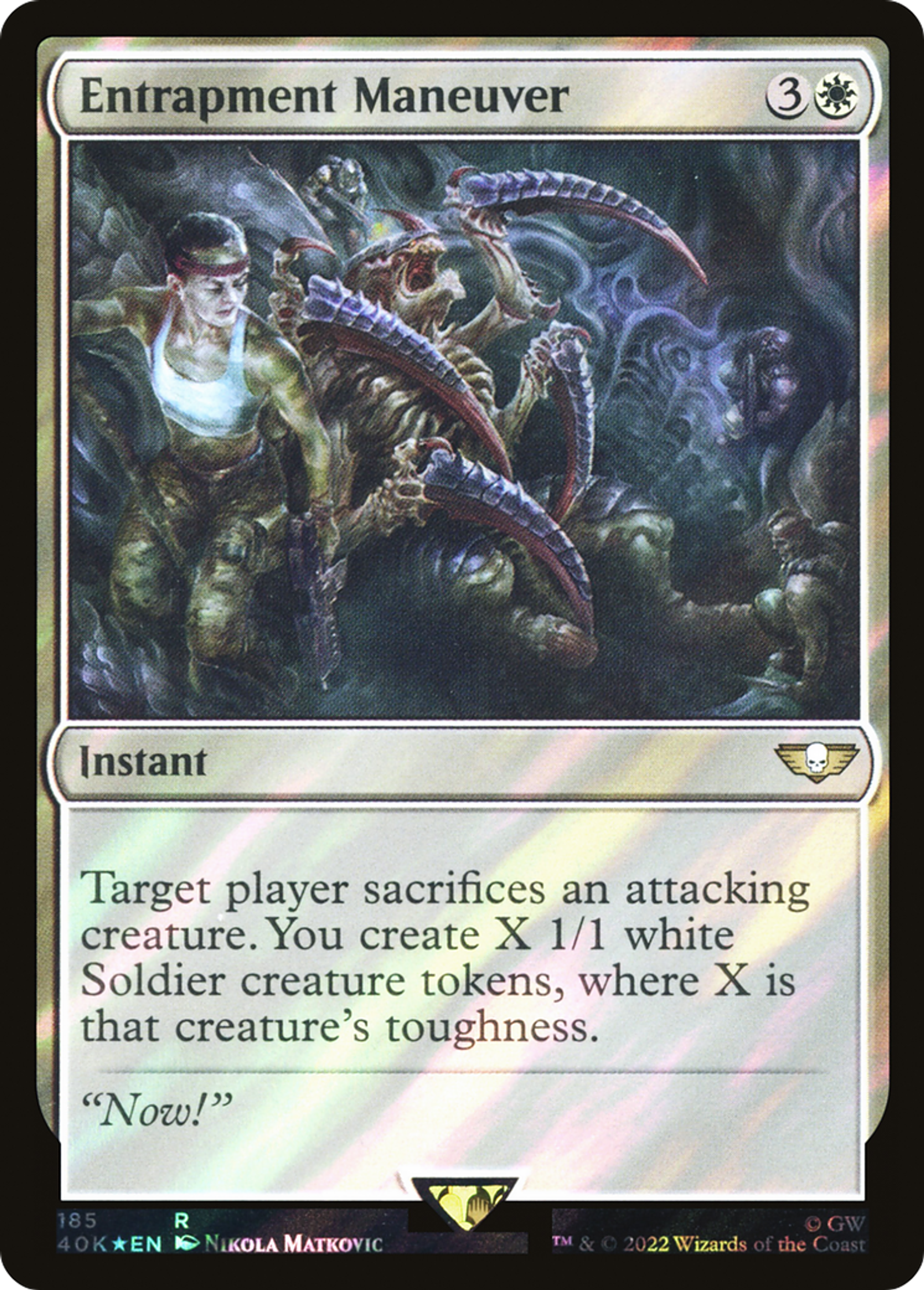 Entrapment Maneuver — Warhammer 40,000 Commander — Magic: The Gathering