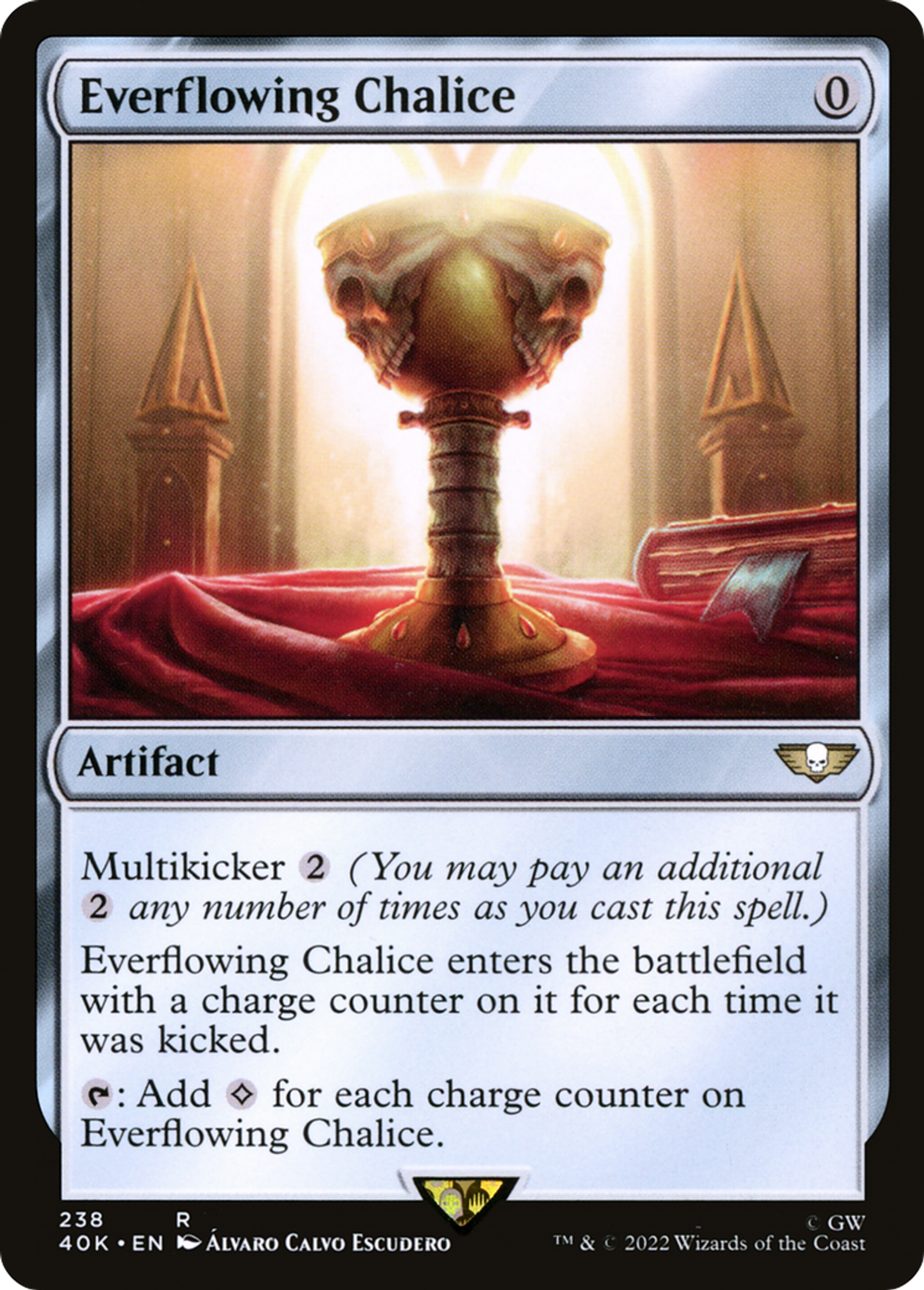 Calice toujours ruisselant — Warhammer 40,000 Commander — Magic: The Gathering