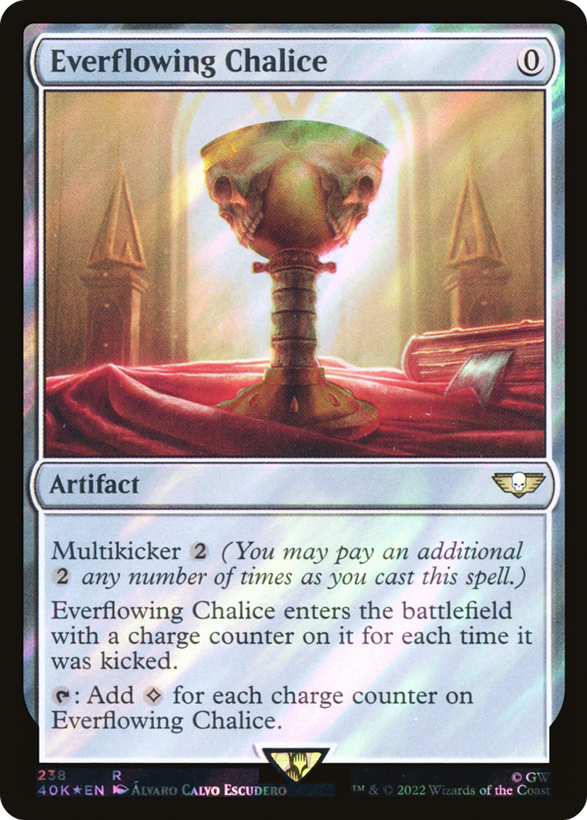 Calice toujours ruisselant — Warhammer 40,000 Commander — Magic: The Gathering
