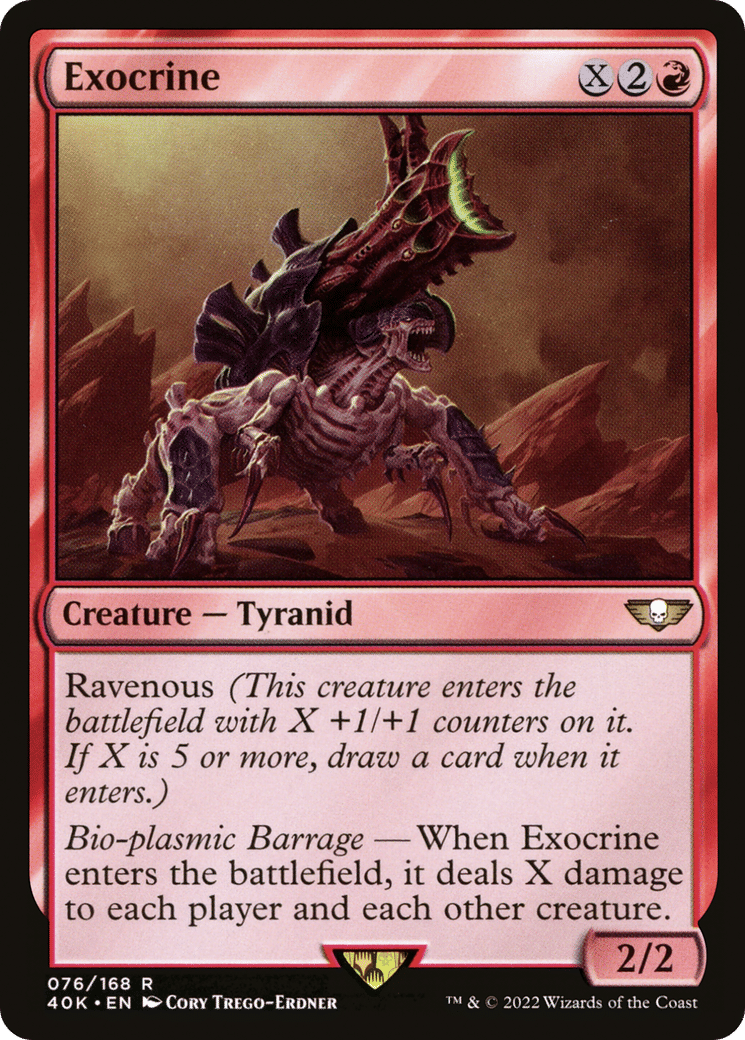 Exocrine — Warhammer 40,000 Commander — Magic: The Gathering