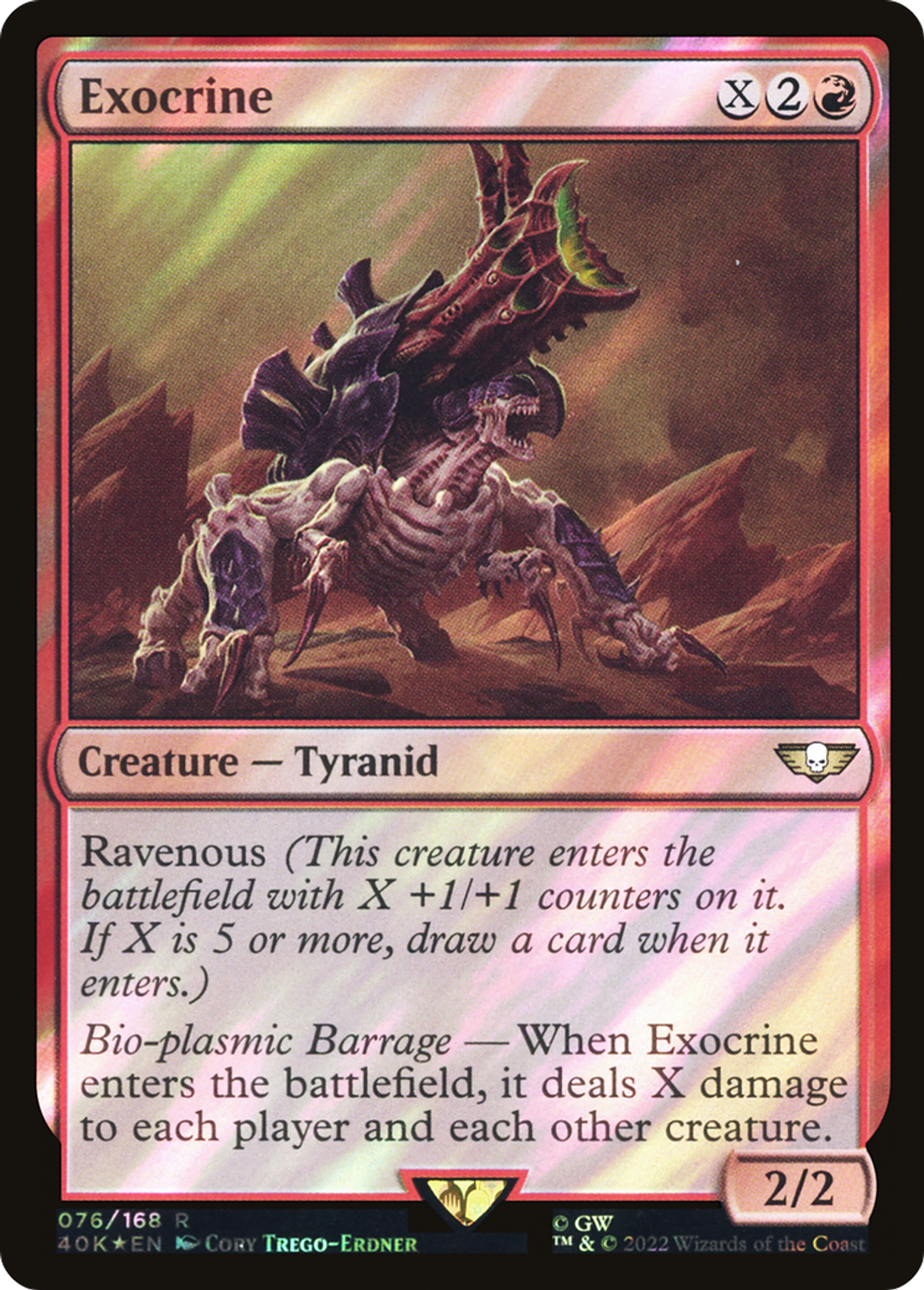 Exocrine — Warhammer 40,000 Commander — Magic: The Gathering
