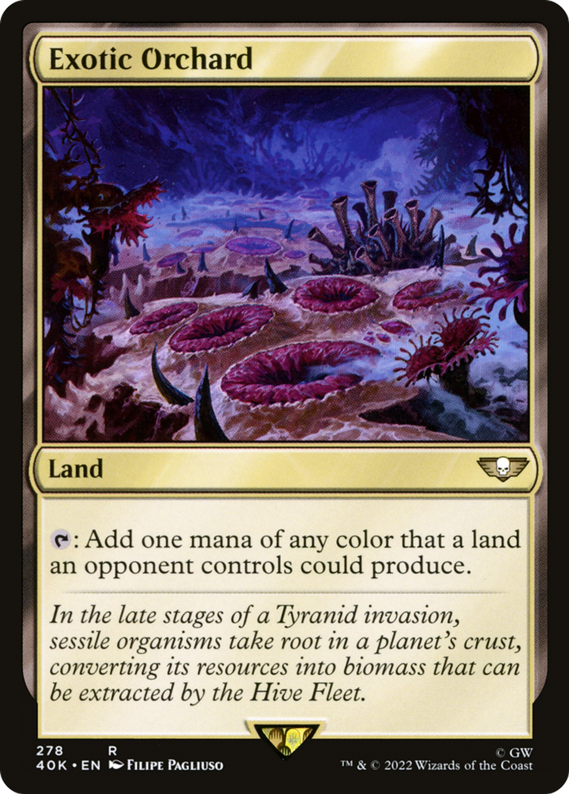Verger exotique — Warhammer 40,000 Commander — Magic: The Gathering