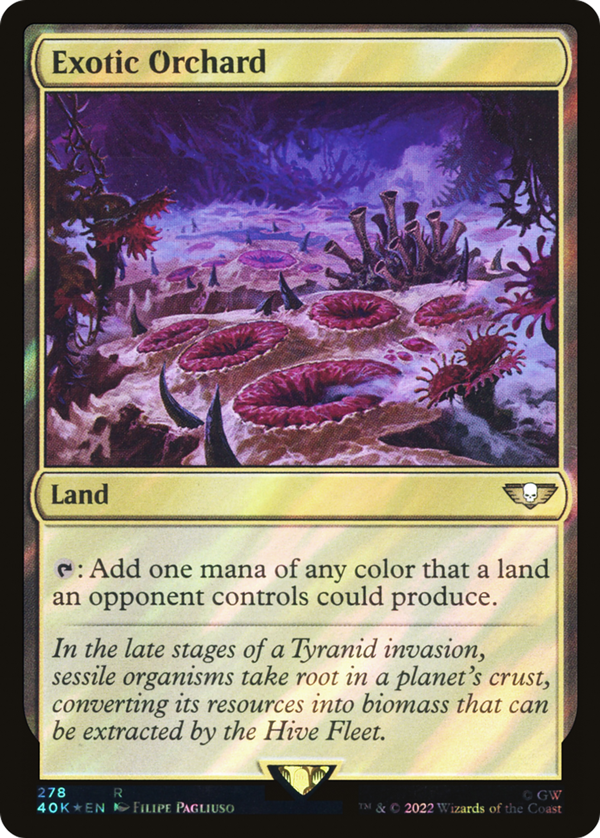 Verger exotique — Warhammer 40,000 Commander — Magic: The Gathering