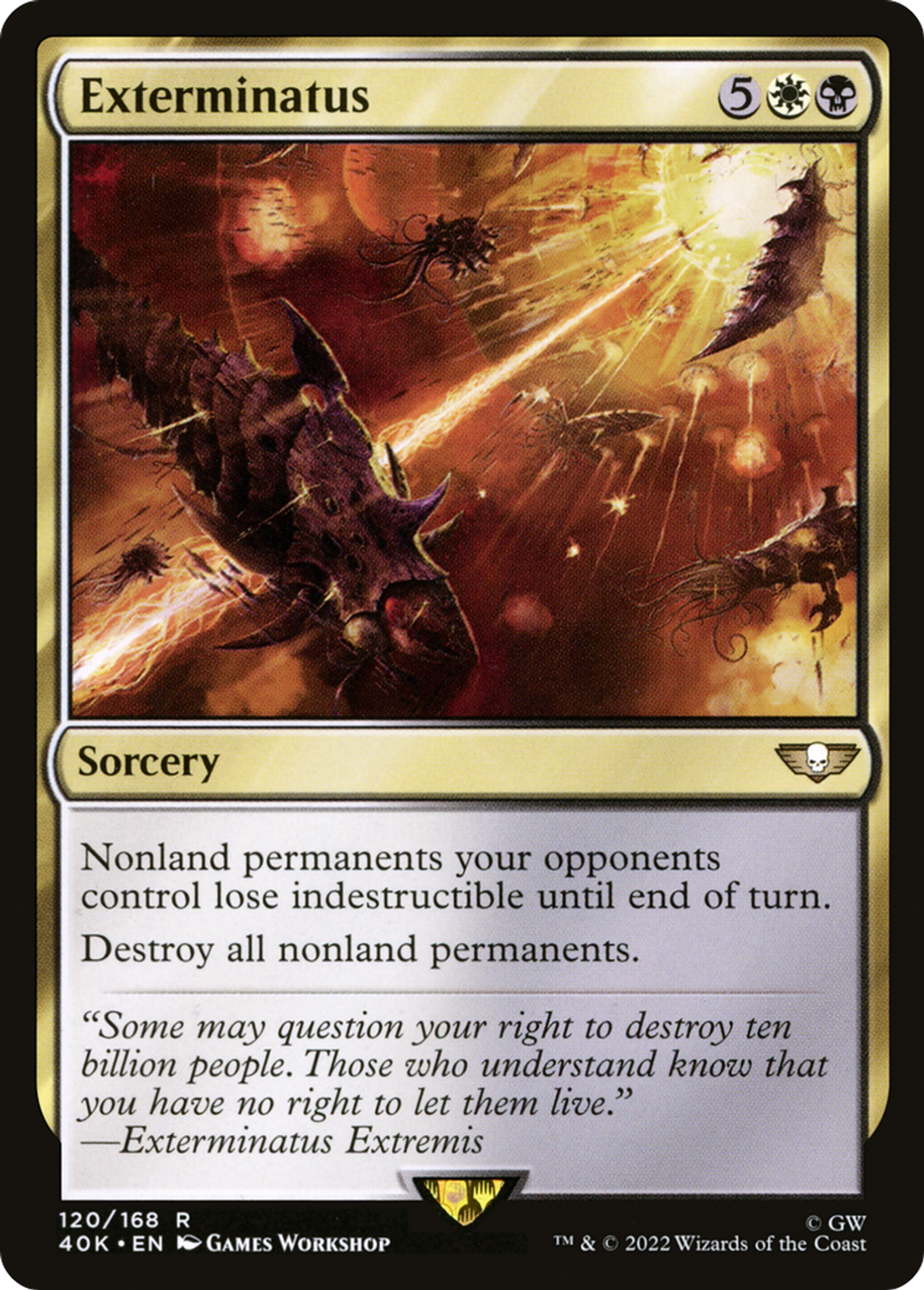 Exterminatus — Warhammer 40,000 Commander — Magic: The Gathering