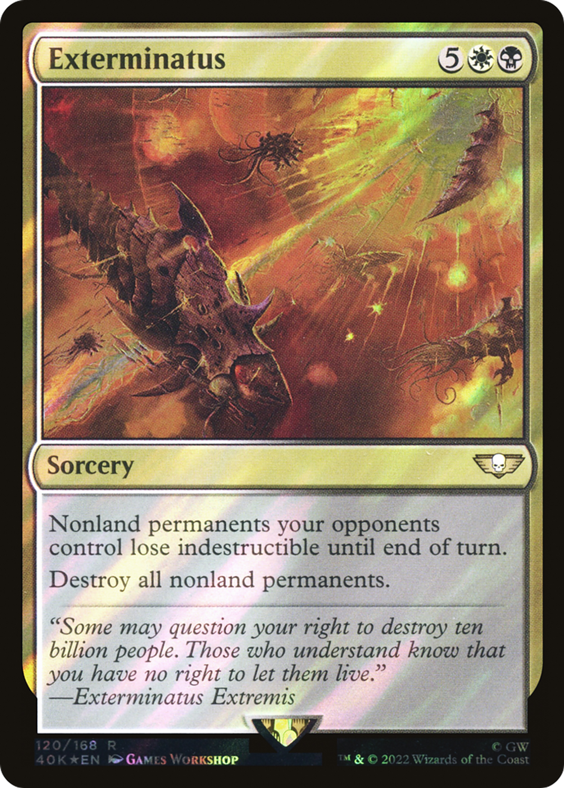 Exterminatus — Warhammer 40,000 Commander — Magic: The Gathering