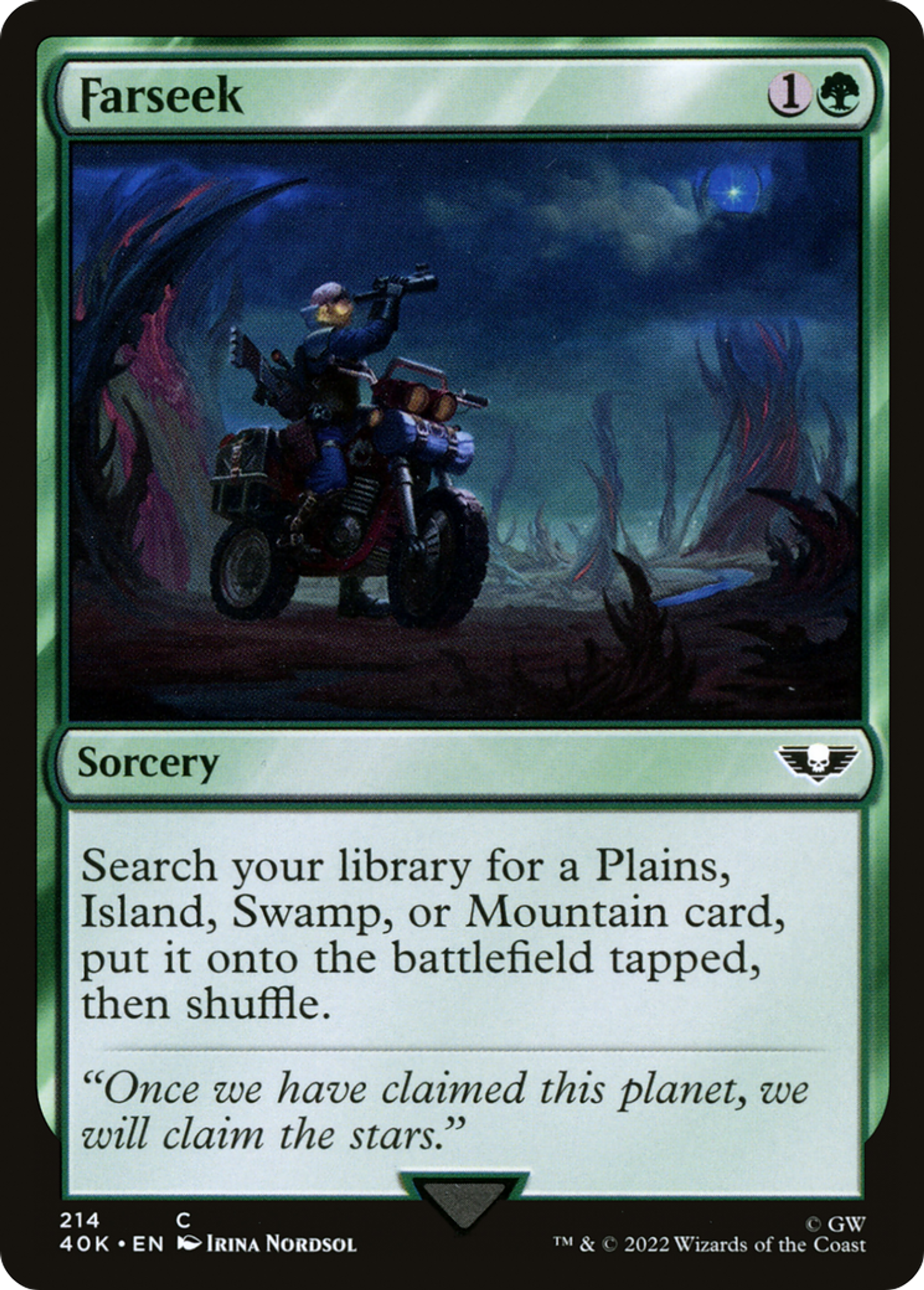 Cherchauloin — Warhammer 40,000 Commander — Magic: The Gathering