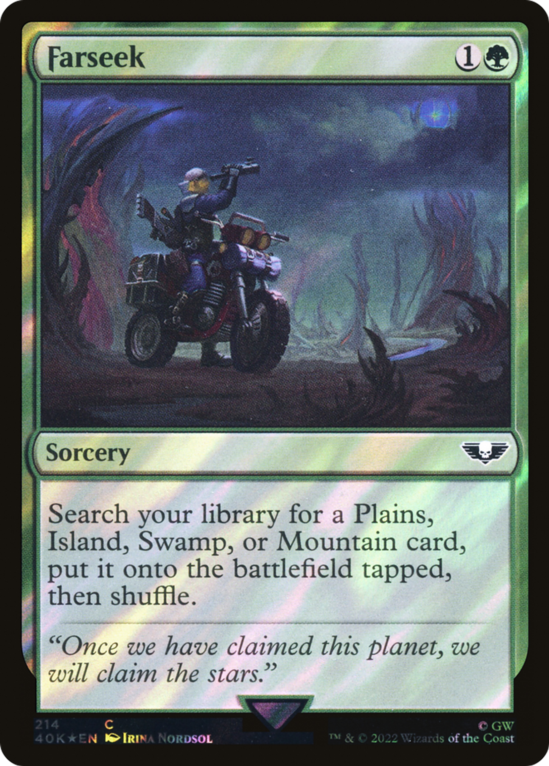 Cherchauloin — Warhammer 40,000 Commander — Magic: The Gathering