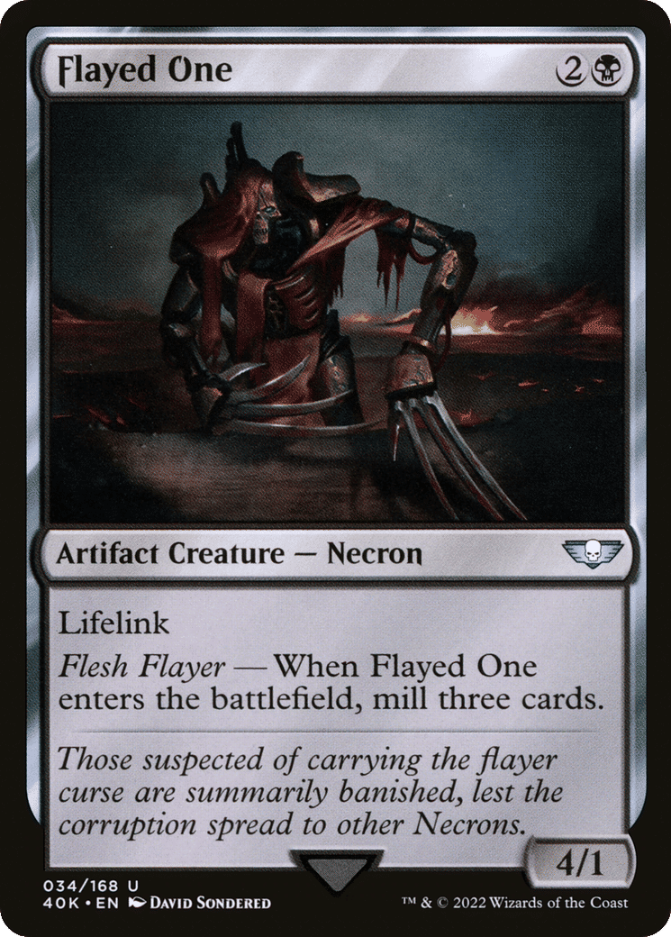 Flayed One — Warhammer 40,000 Commander — Magic: The Gathering