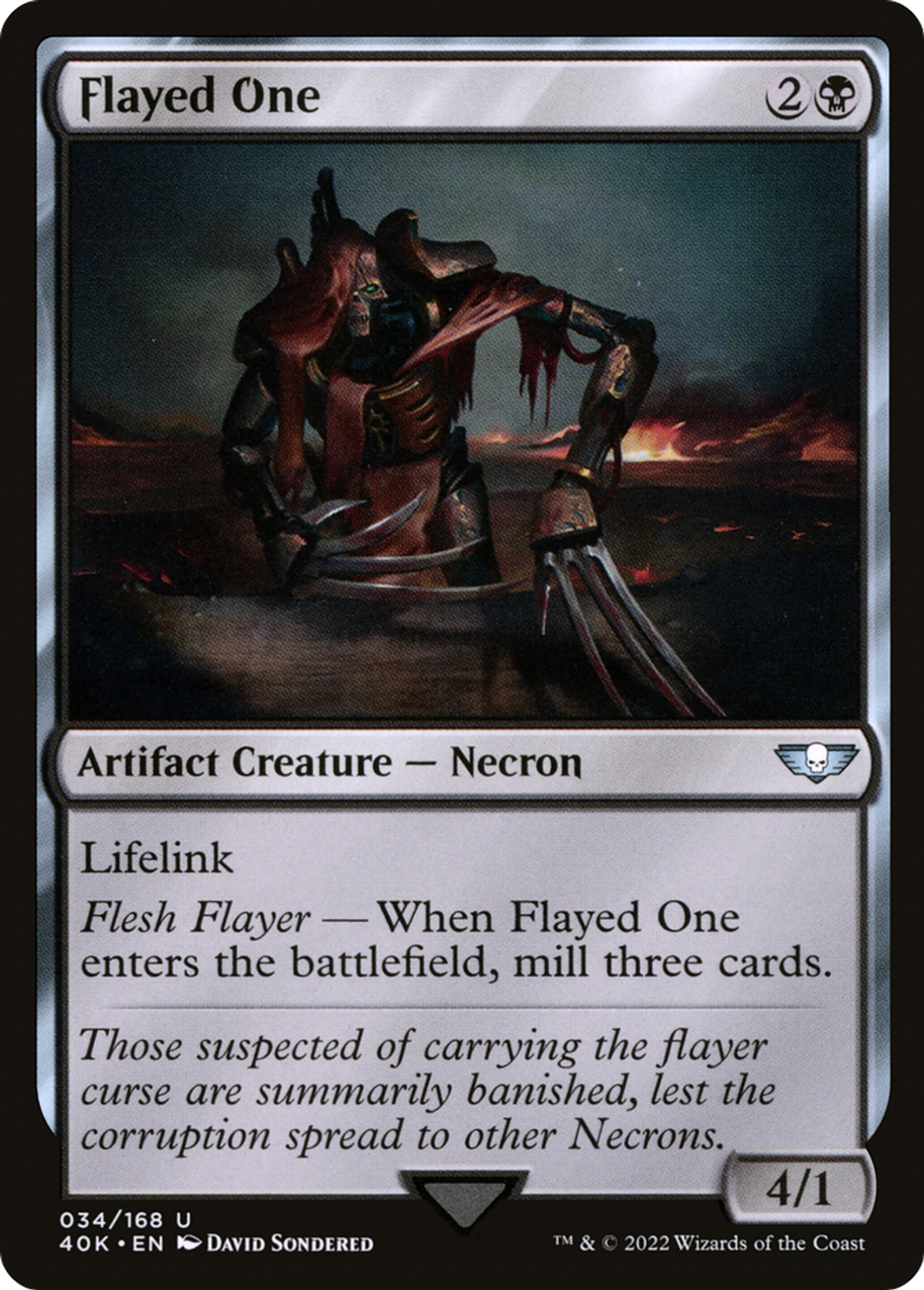 Flayed One — Warhammer 40,000 Commander — Magic: The Gathering