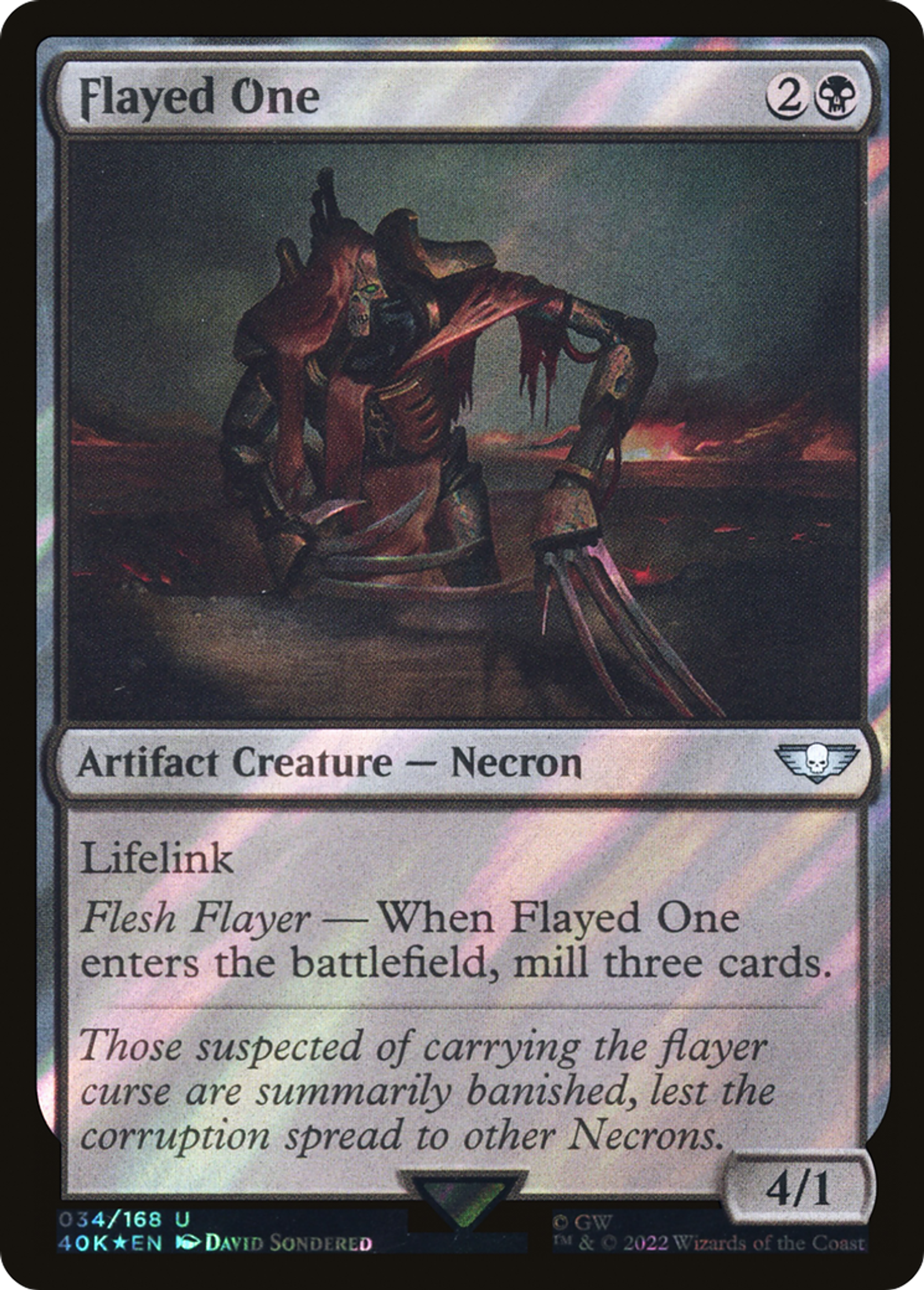 Flayed One — Warhammer 40,000 Commander — Magic: The Gathering