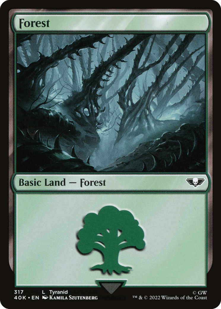 Forest — Warhammer 40,000 Commander — Magic: The Gathering
