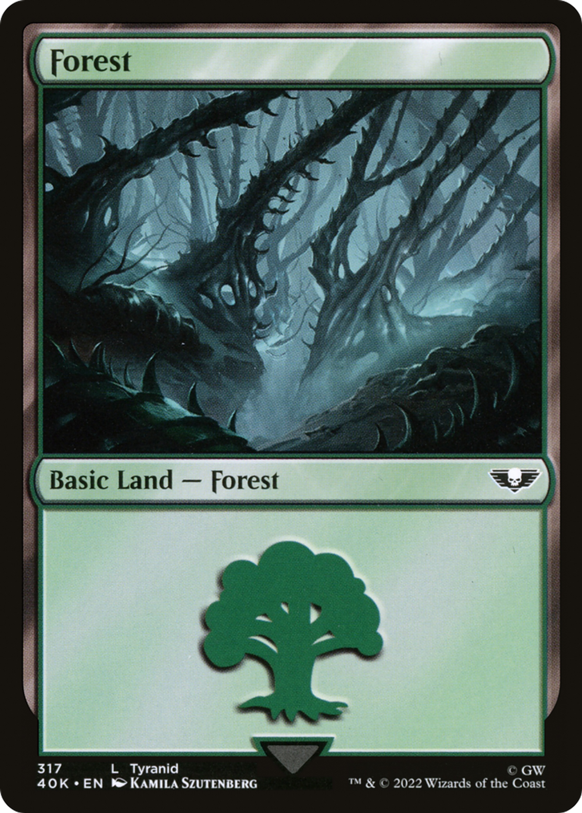 Forest — Warhammer 40,000 Commander — Magic: The Gathering