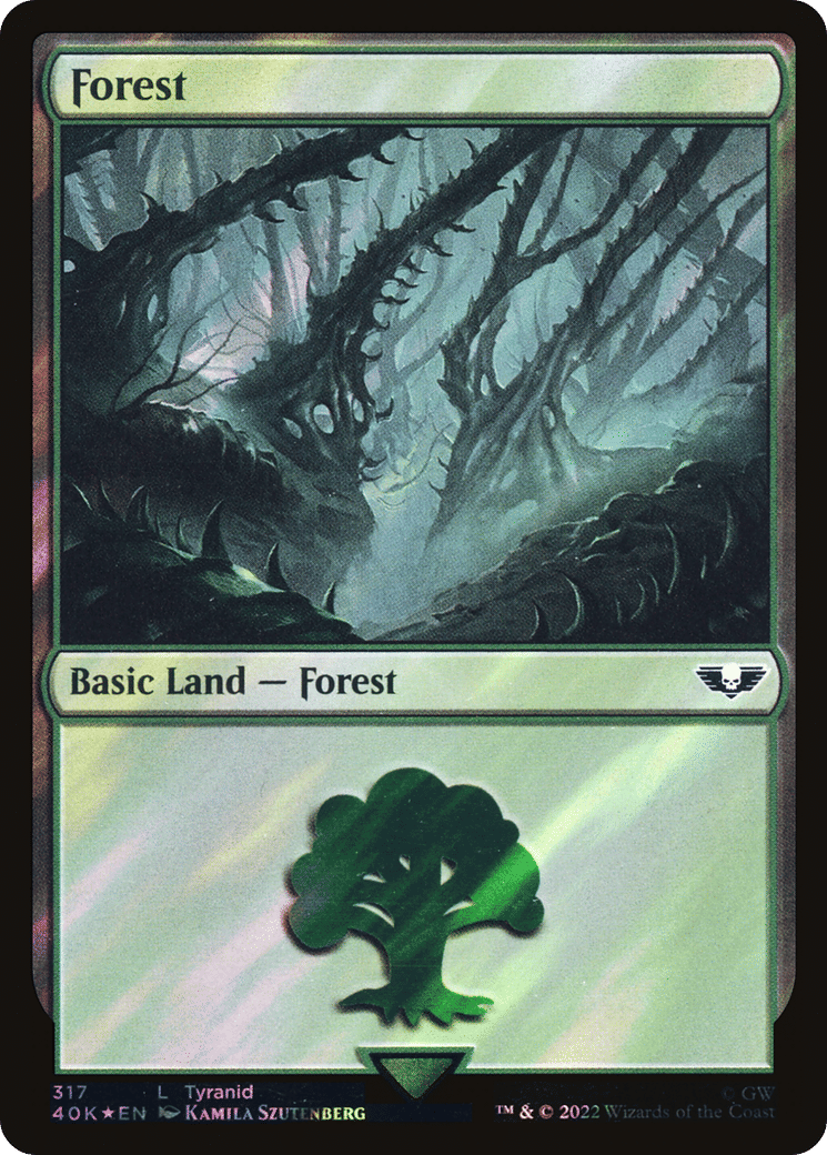 Forest — Warhammer 40,000 Commander — Magic: The Gathering