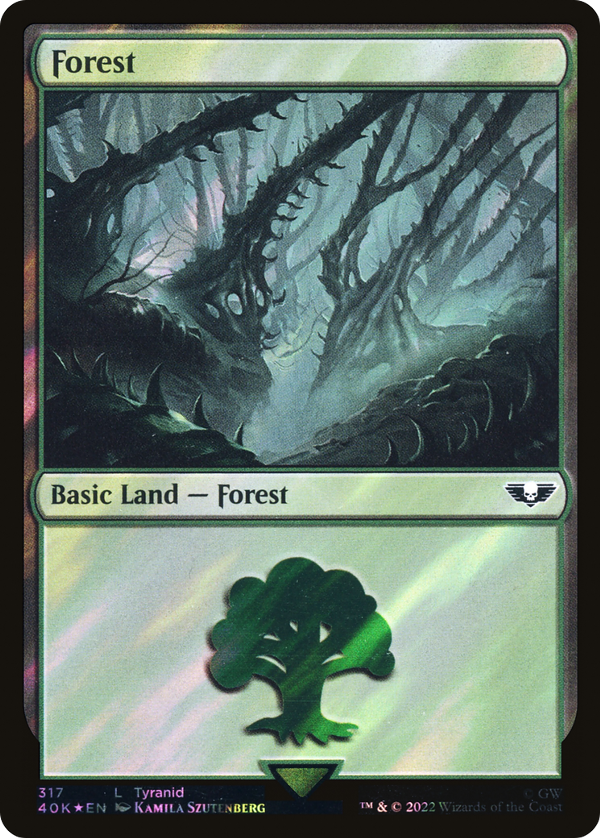 Forest — Warhammer 40,000 Commander — Magic: The Gathering