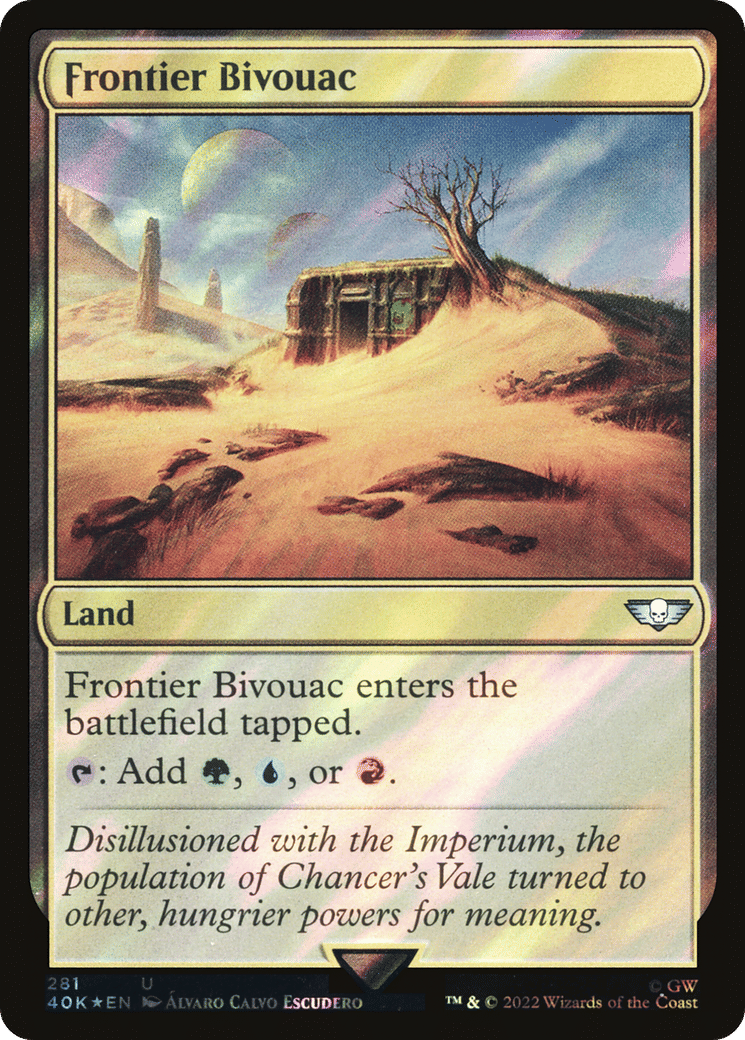Frontier Bivouac — Warhammer 40,000 Commander — Magic: The Gathering