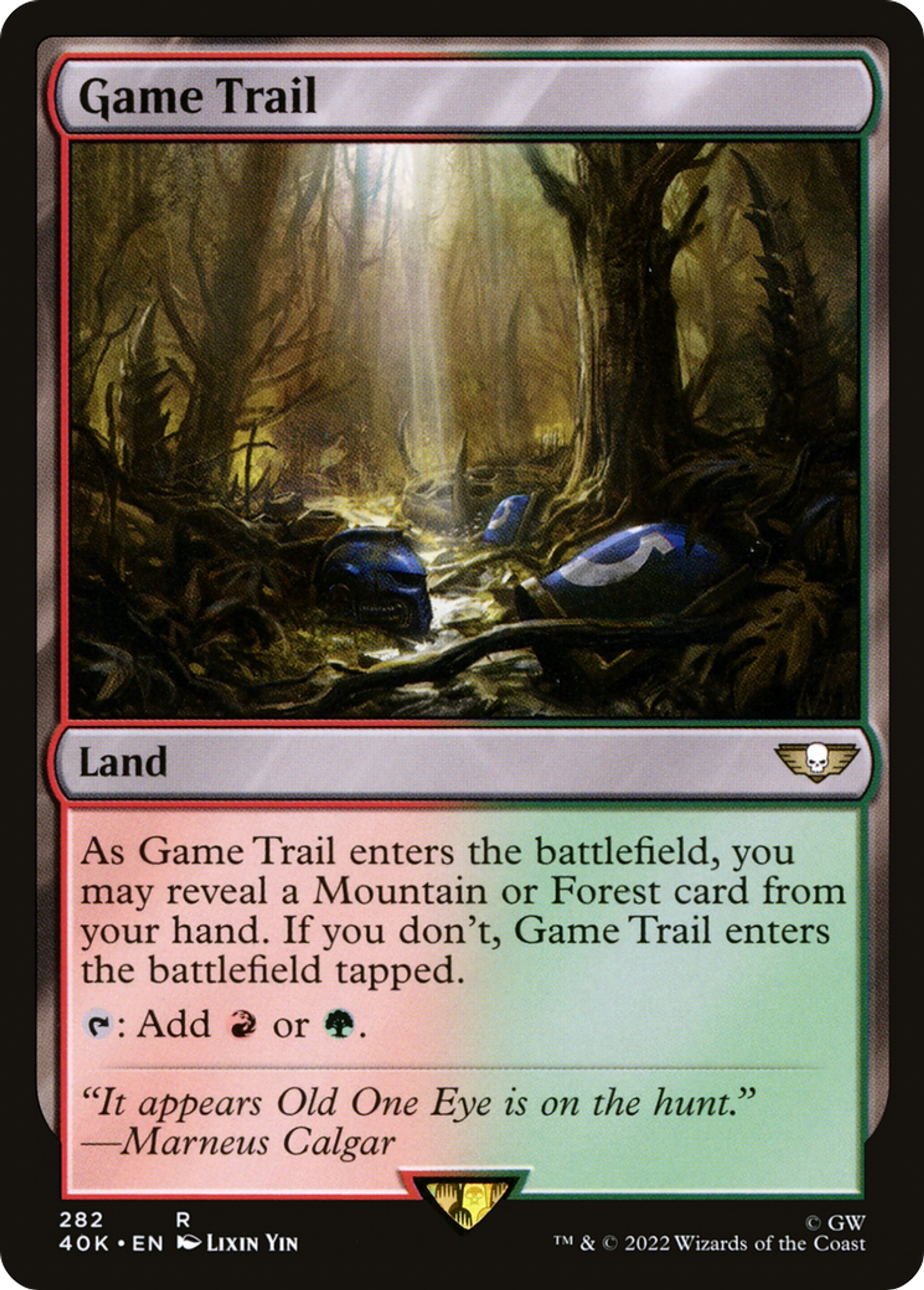 Piste du gibier — Warhammer 40,000 Commander — Magic: The Gathering
