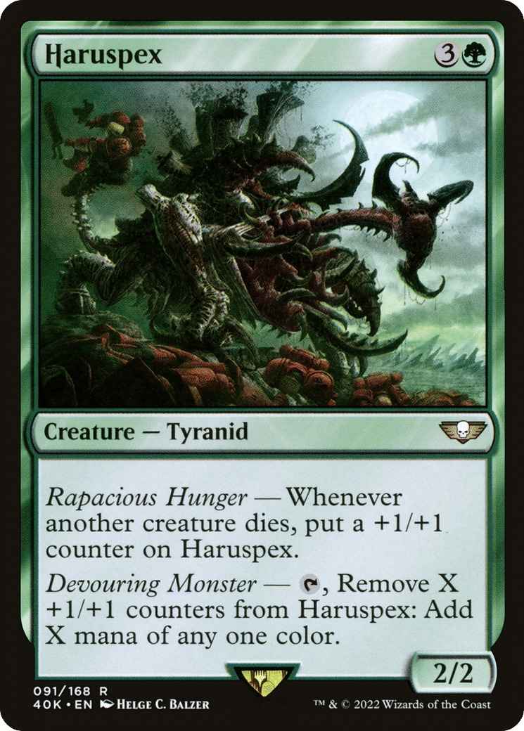 Haruspex — Warhammer 40,000 Commander — Magic: The Gathering