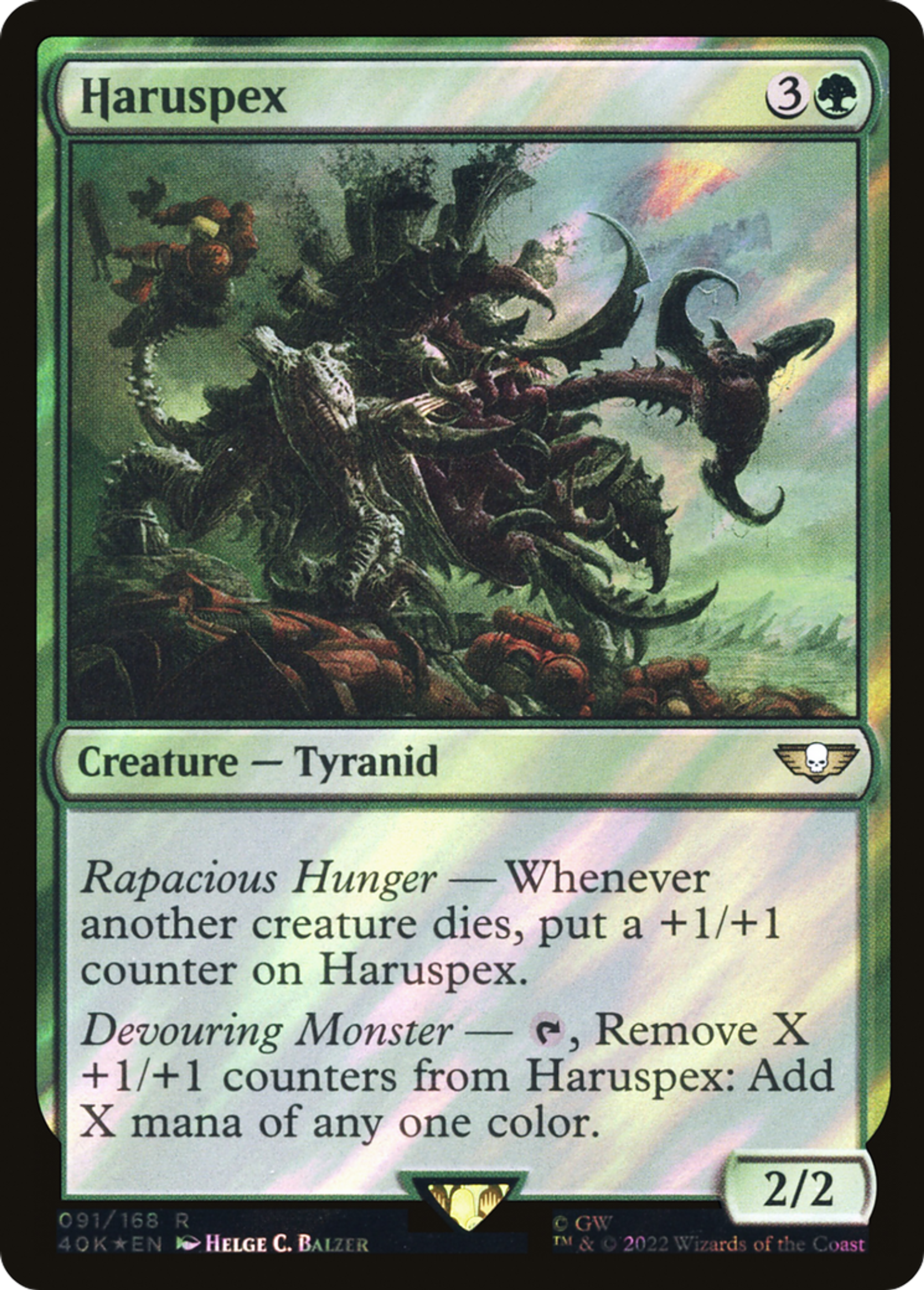 Haruspex — Warhammer 40,000 Commander — Magic: The Gathering