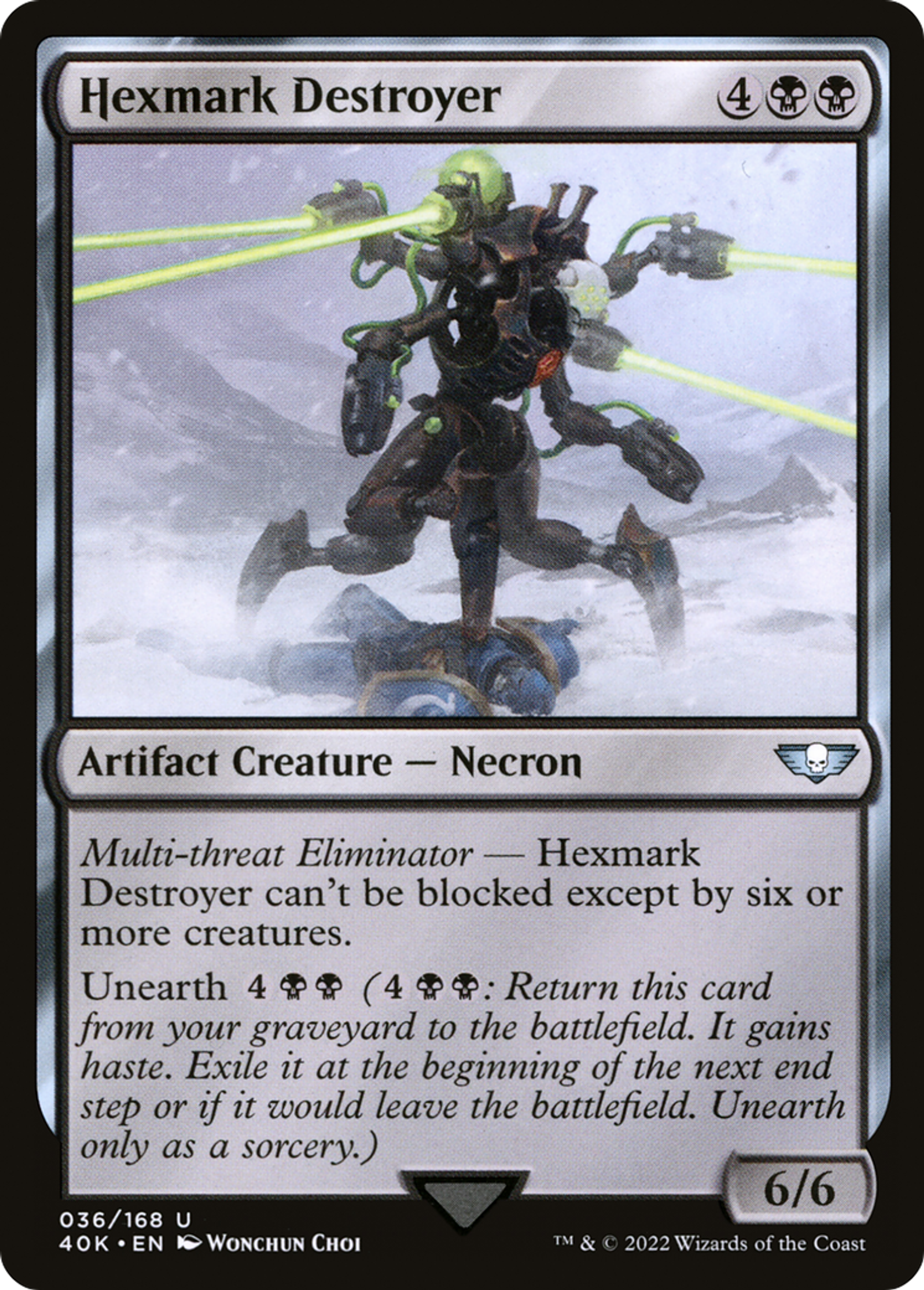 Hexmark Destroyer — Warhammer 40,000 Commander — Magic: The Gathering