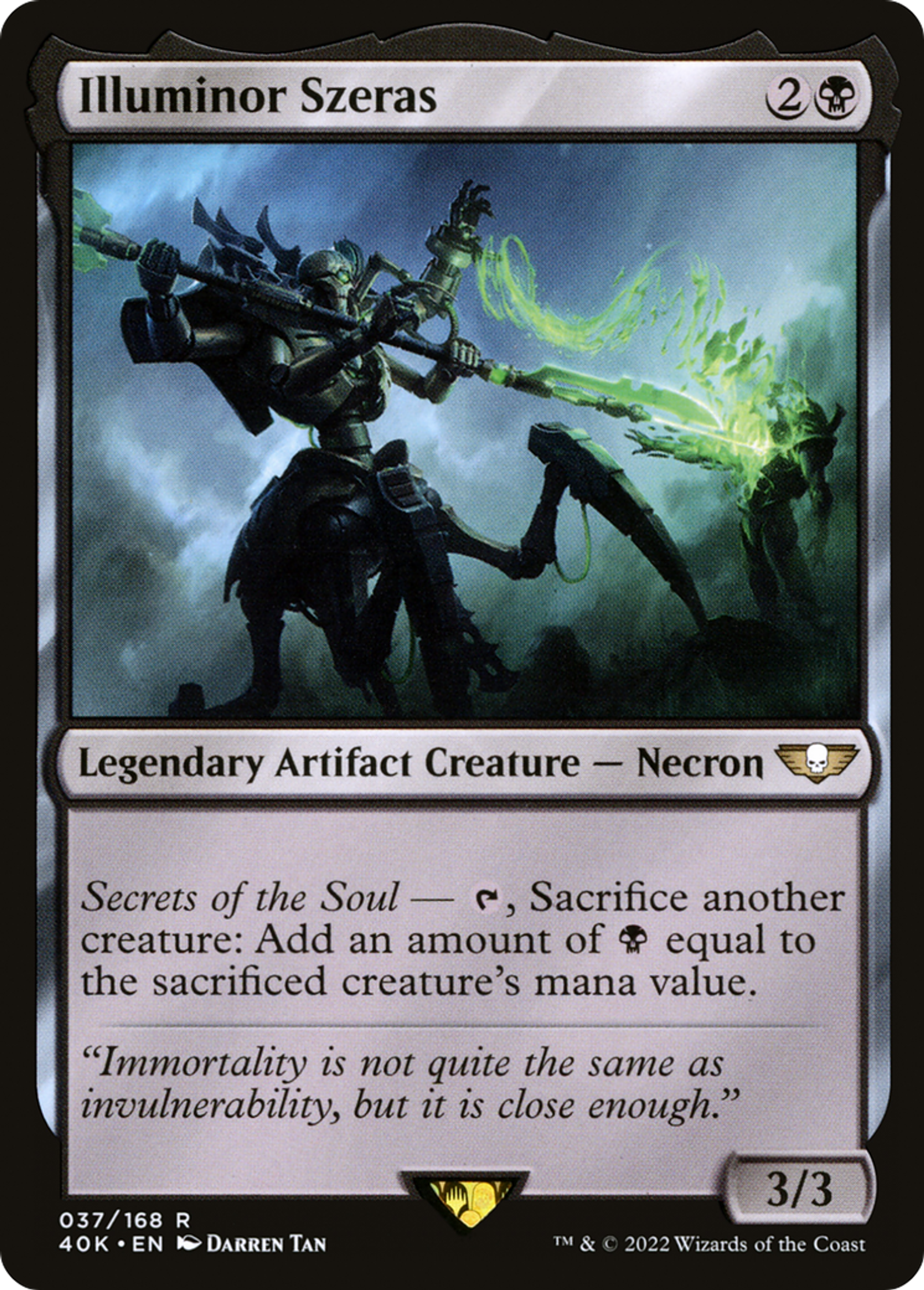 Illuminor Szeras — Warhammer 40,000 Commander — Magic: The Gathering