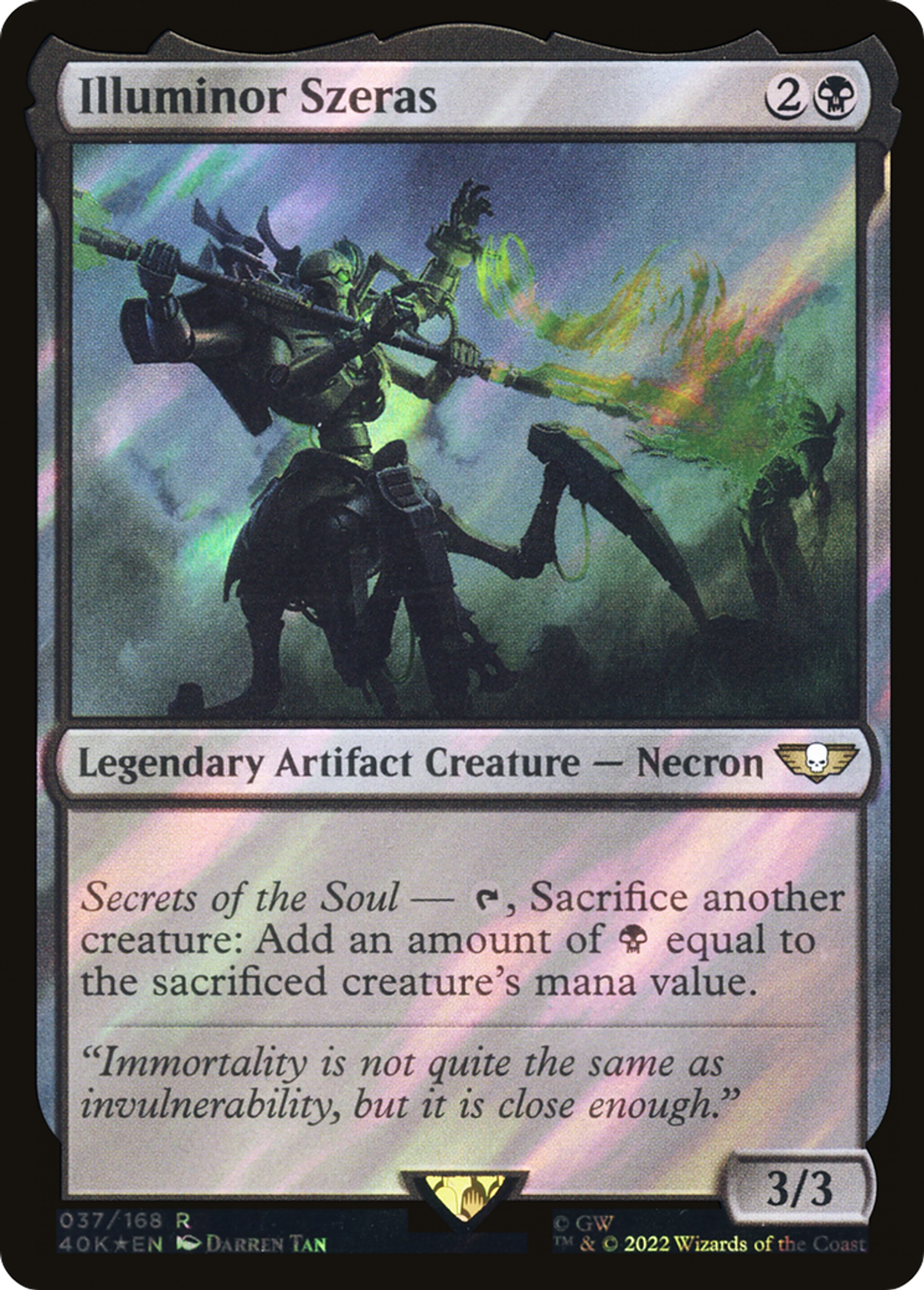 Illuminor Szeras — Warhammer 40,000 Commander — Magic: The Gathering