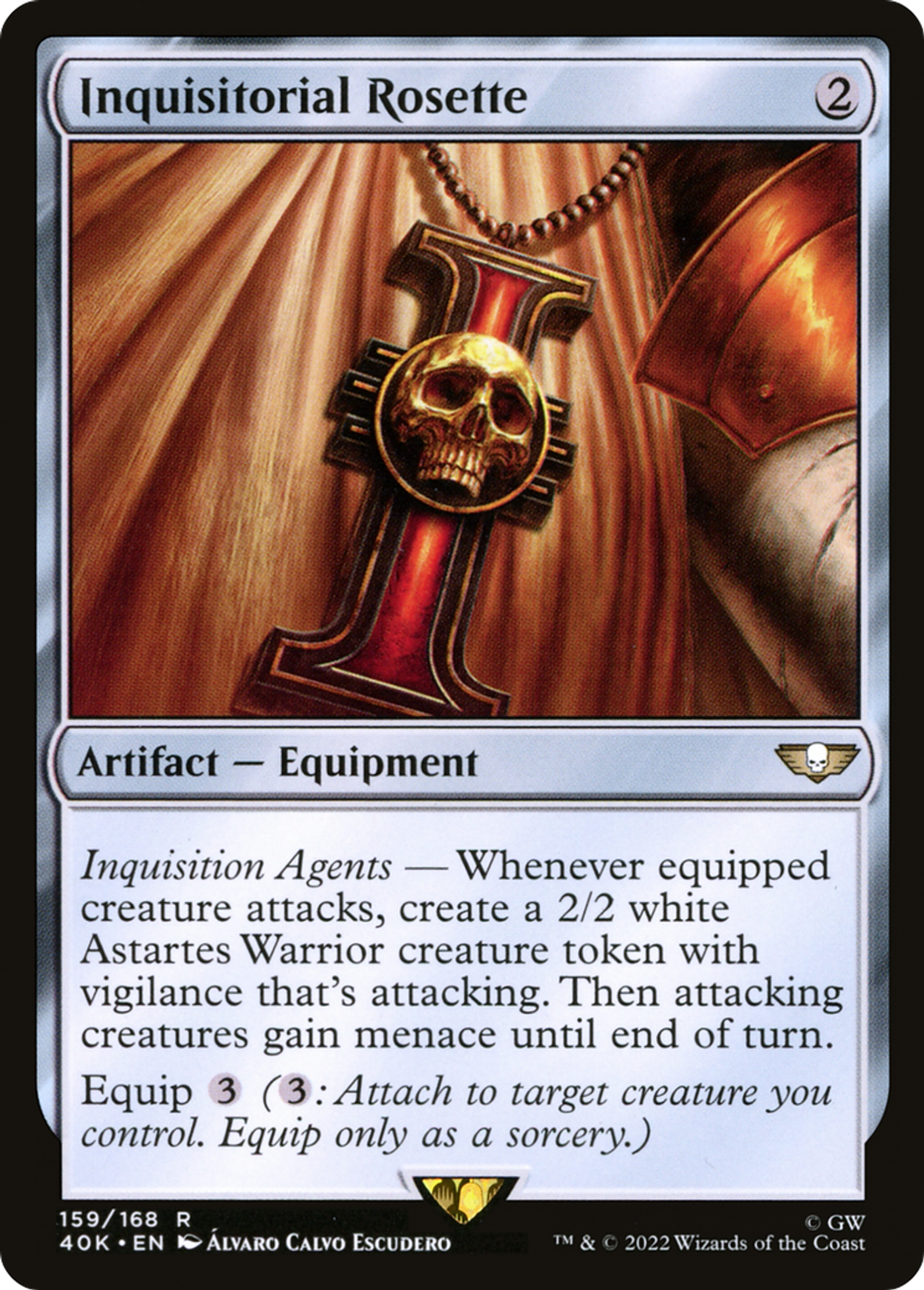 Inquisitorial Rosette — Warhammer 40,000 Commander — Magic: The Gathering