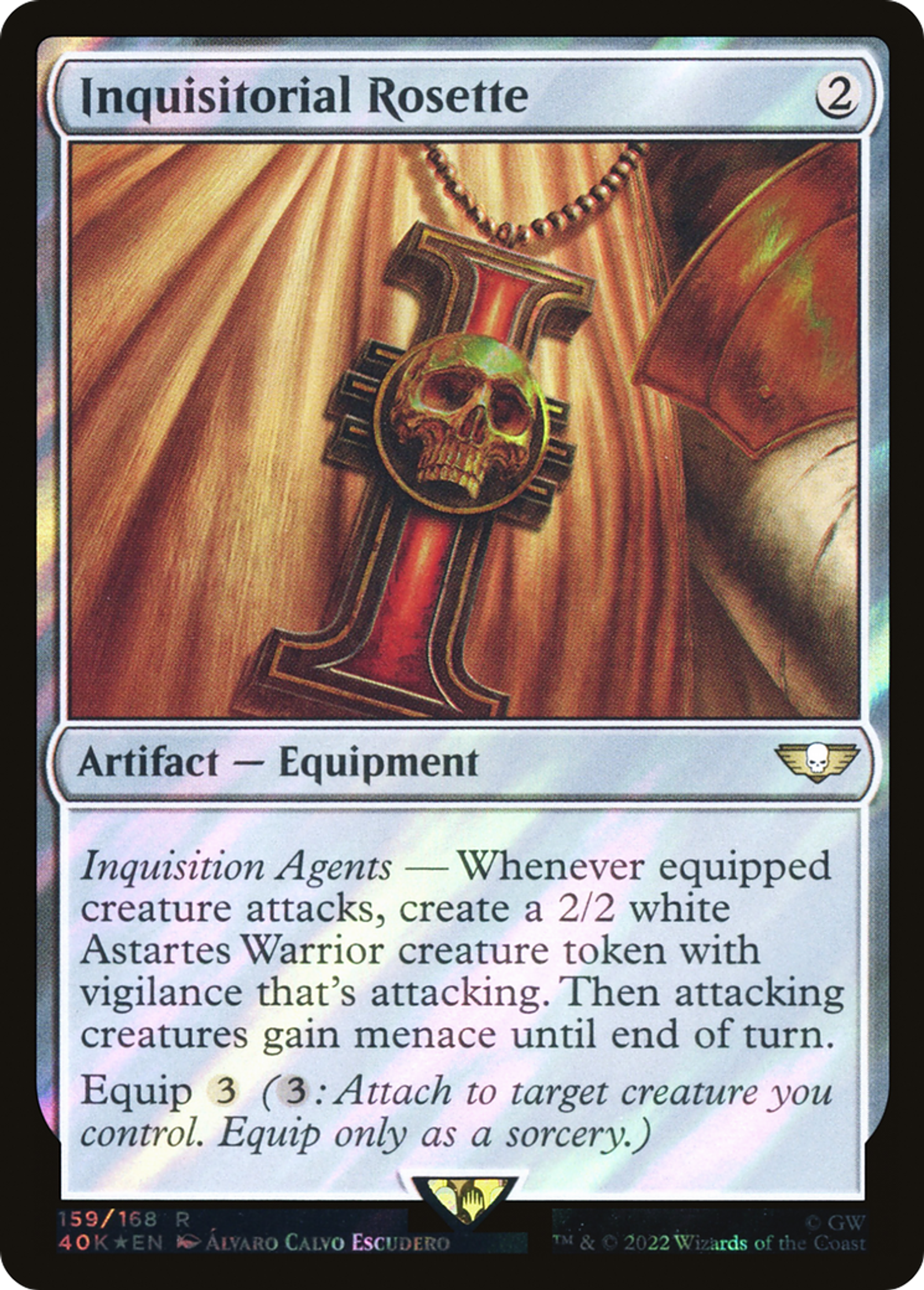 Inquisitorial Rosette — Warhammer 40,000 Commander — Magic: The Gathering