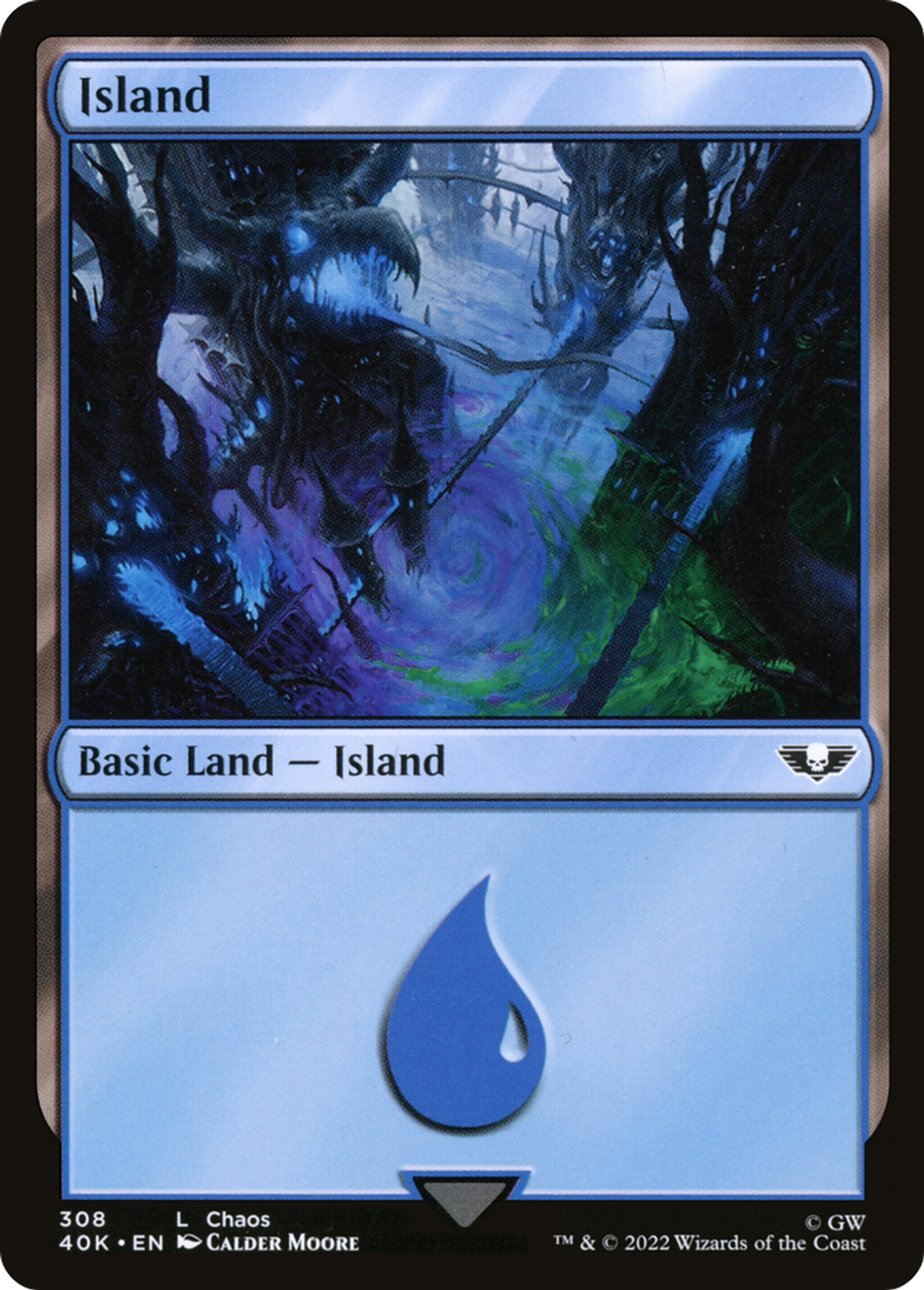 Island — Warhammer 40,000 Commander — Magic: The Gathering