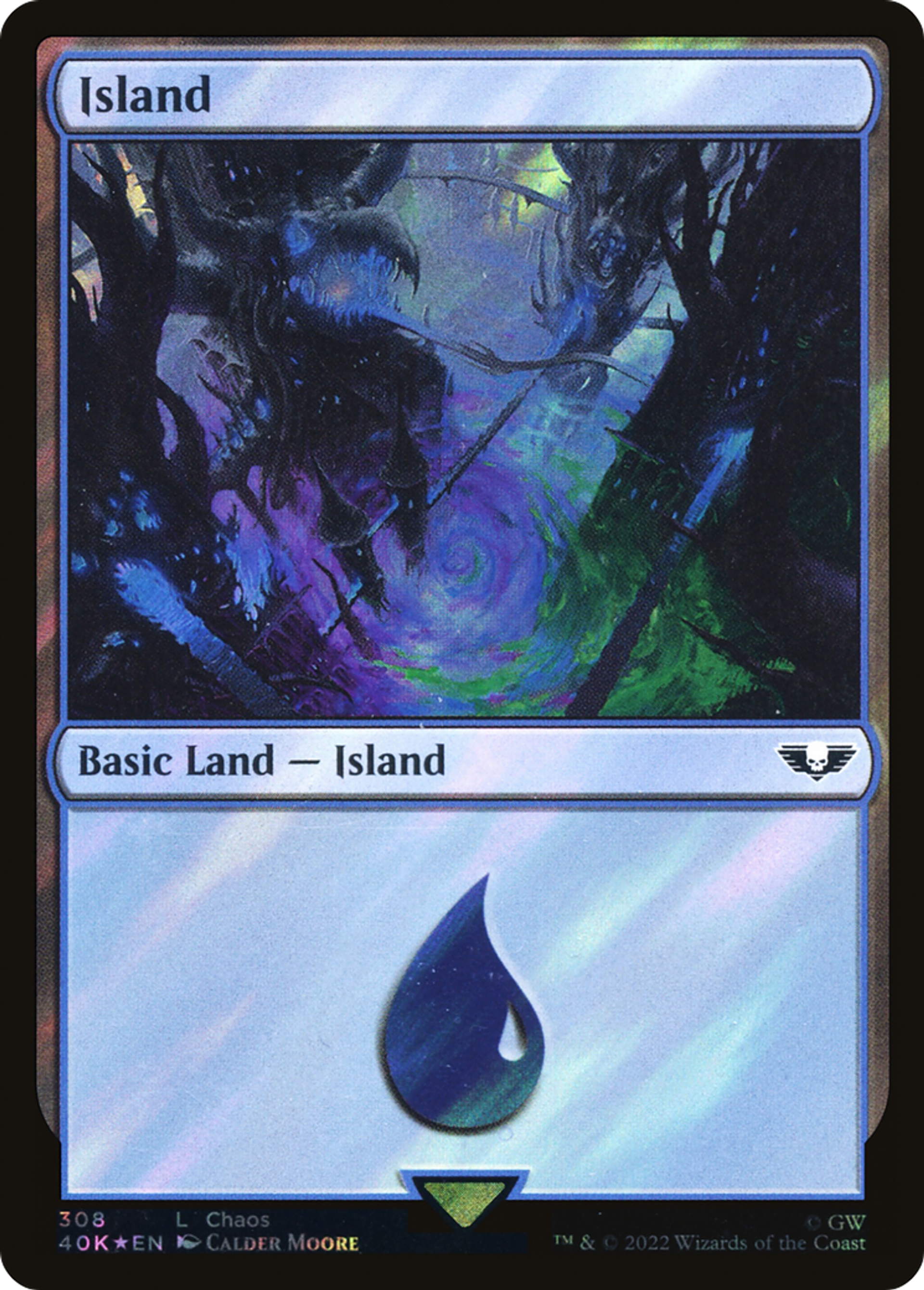 Island — Warhammer 40,000 Commander — Magic: The Gathering