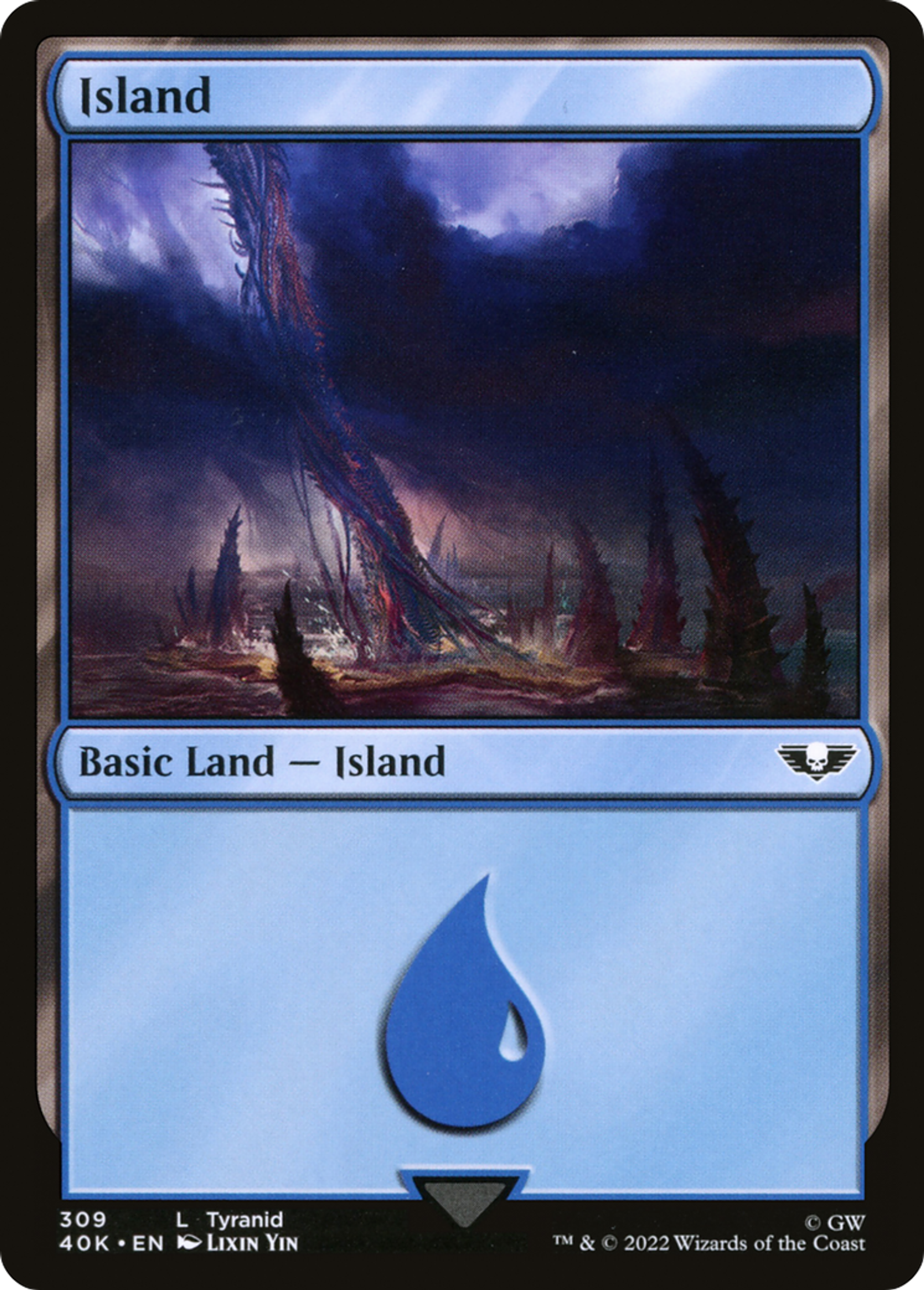 Island — Warhammer 40,000 Commander — Magic: The Gathering