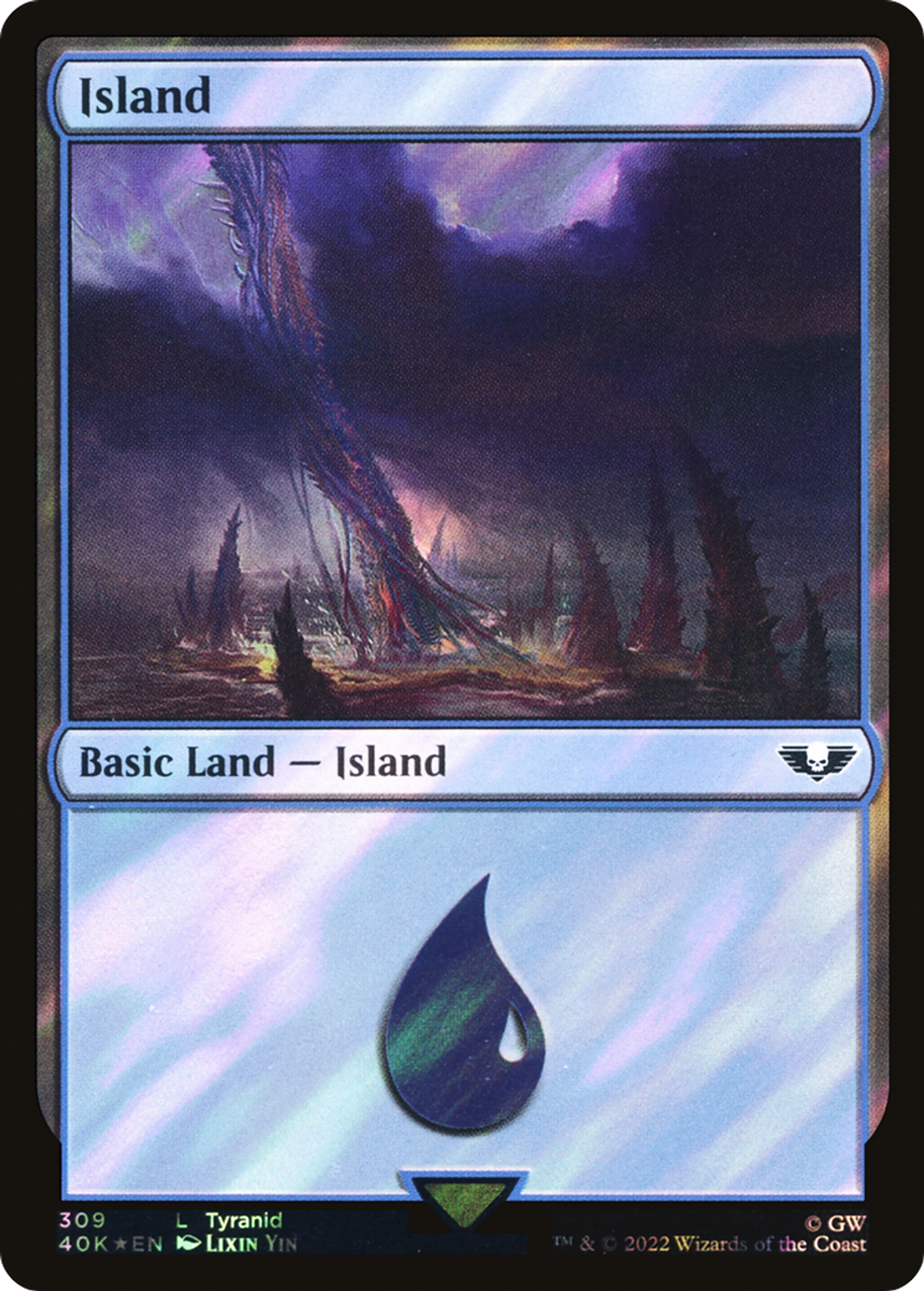 Island — Warhammer 40,000 Commander — Magic: The Gathering