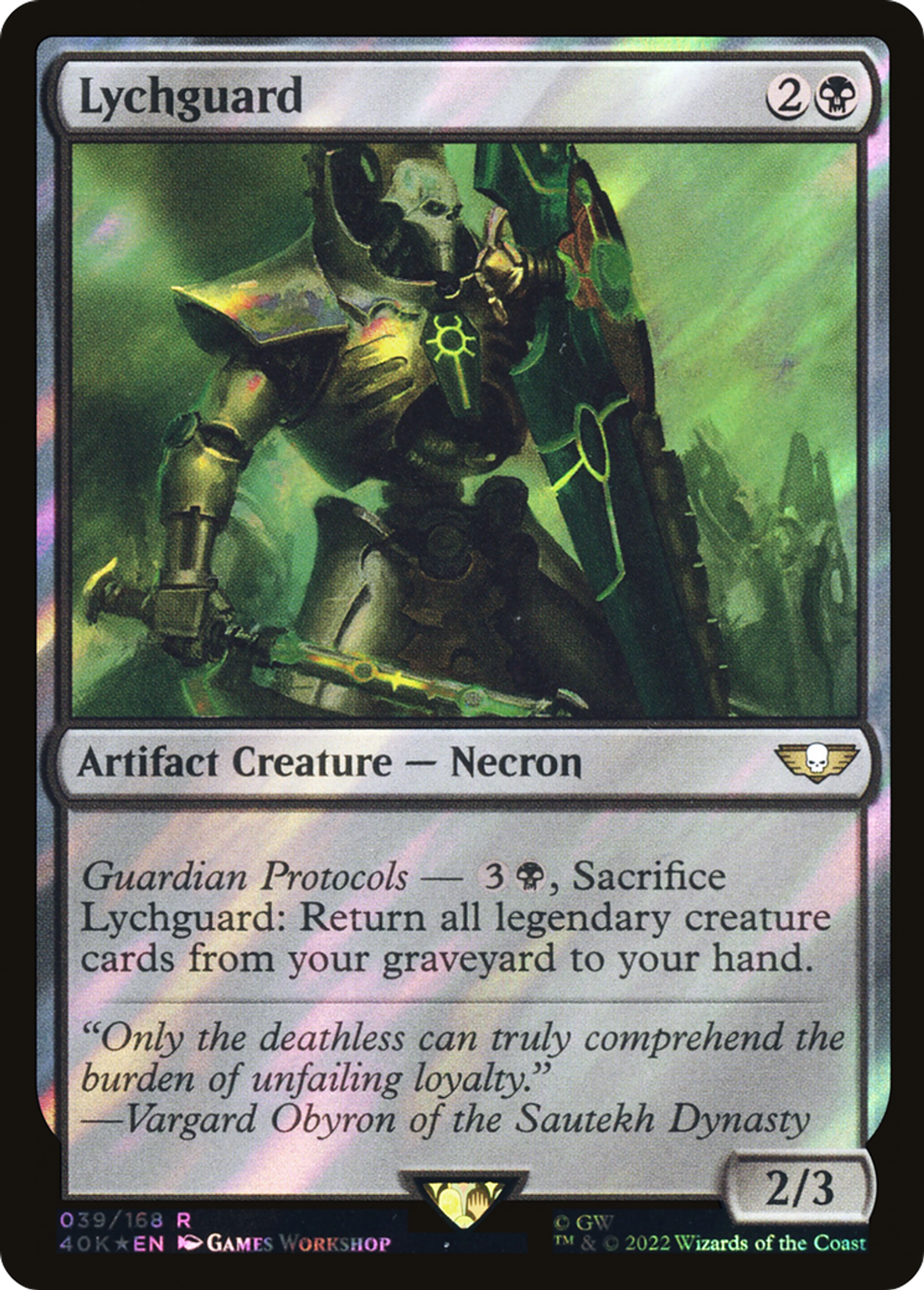 Lychguard — Warhammer 40,000 Commander — Magic: The Gathering