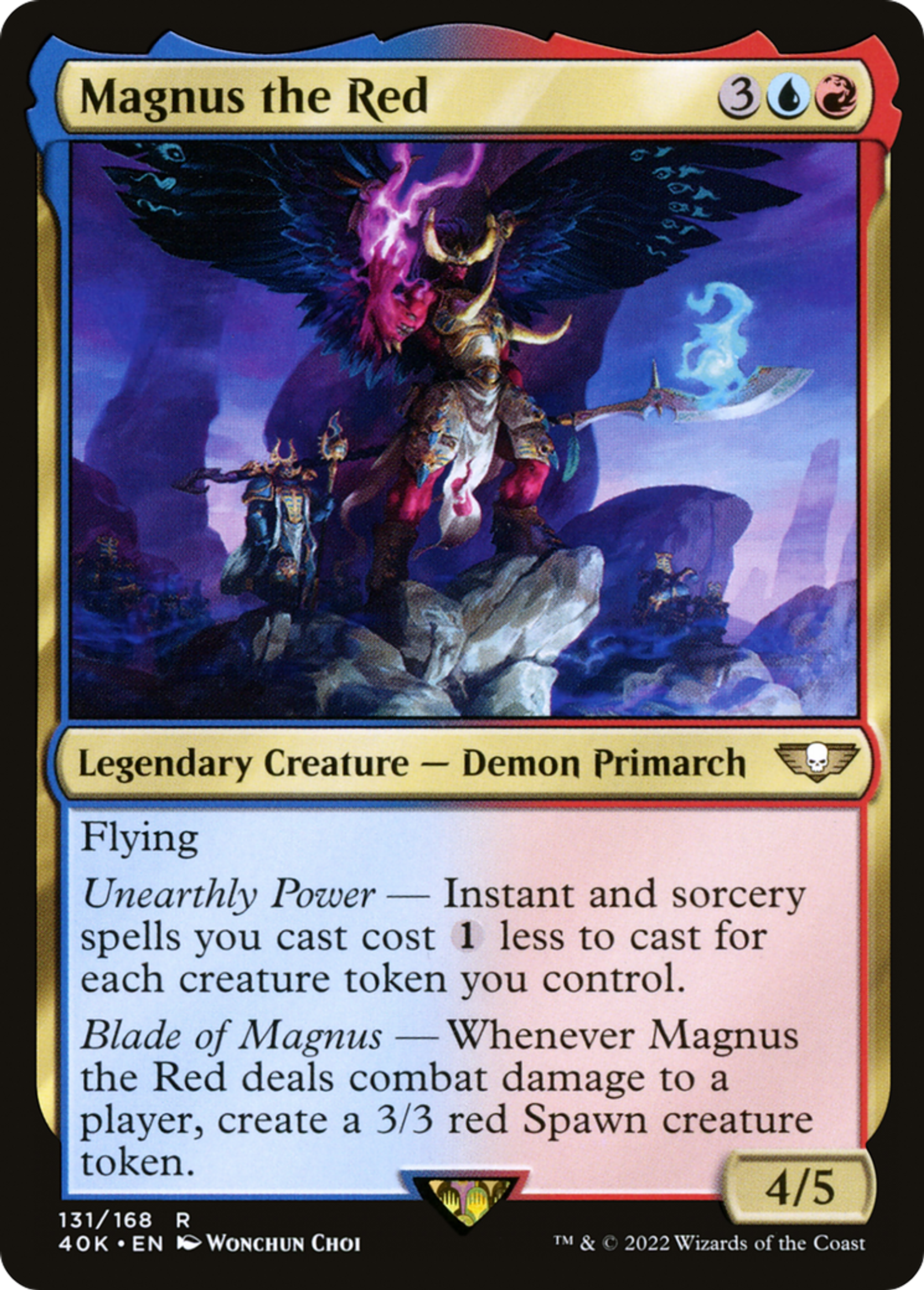 Magnus the Red — Warhammer 40,000 Commander — Magic: The Gathering