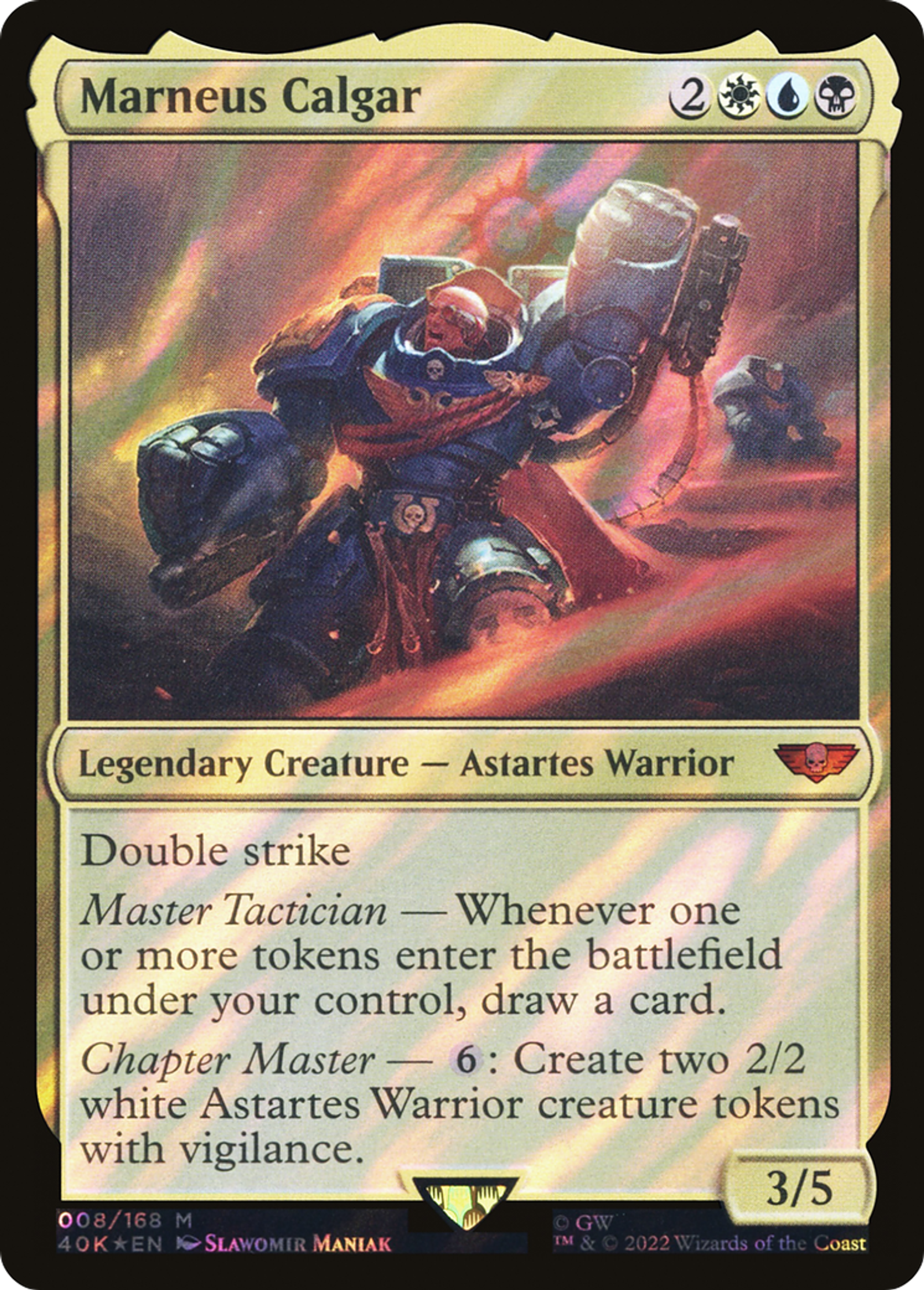 Marneus Calgar — Warhammer 40,000 Commander — Magic: The Gathering