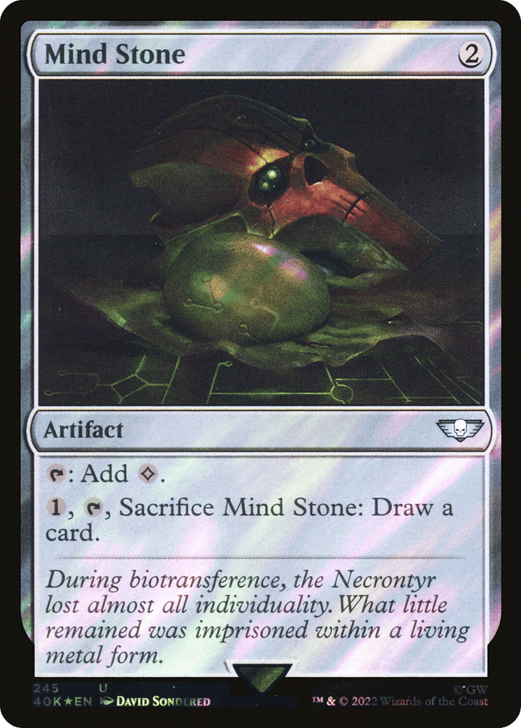 Mind Stone — Warhammer 40,000 Commander — Magic: The Gathering