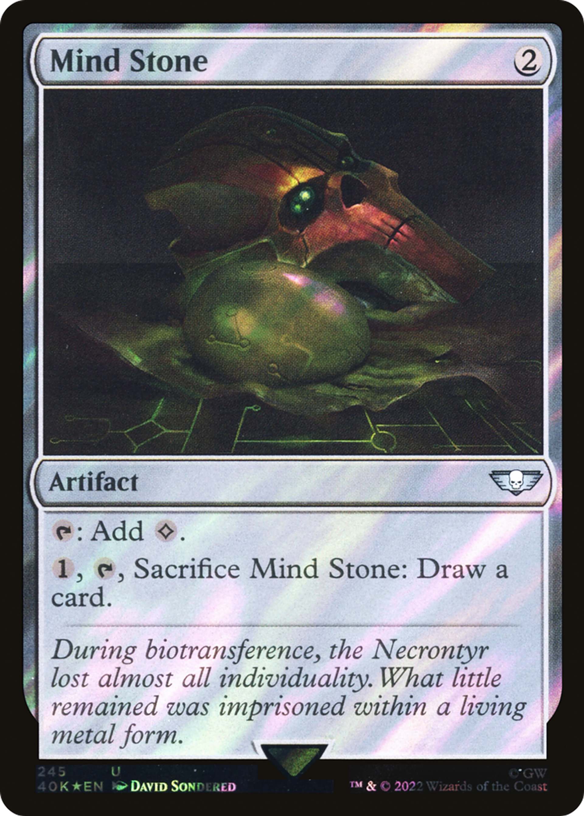 Pierre de l'esprit — Warhammer 40,000 Commander — Magic: The Gathering