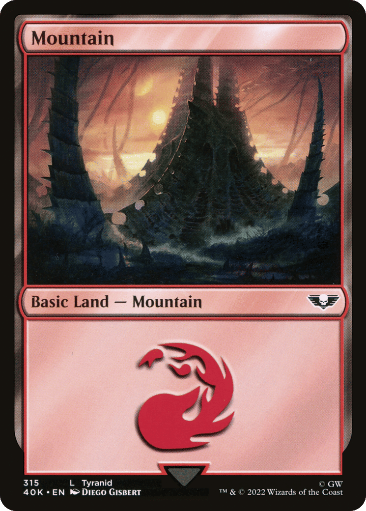 Mountain — Warhammer 40,000 Commander — Magic: The Gathering
